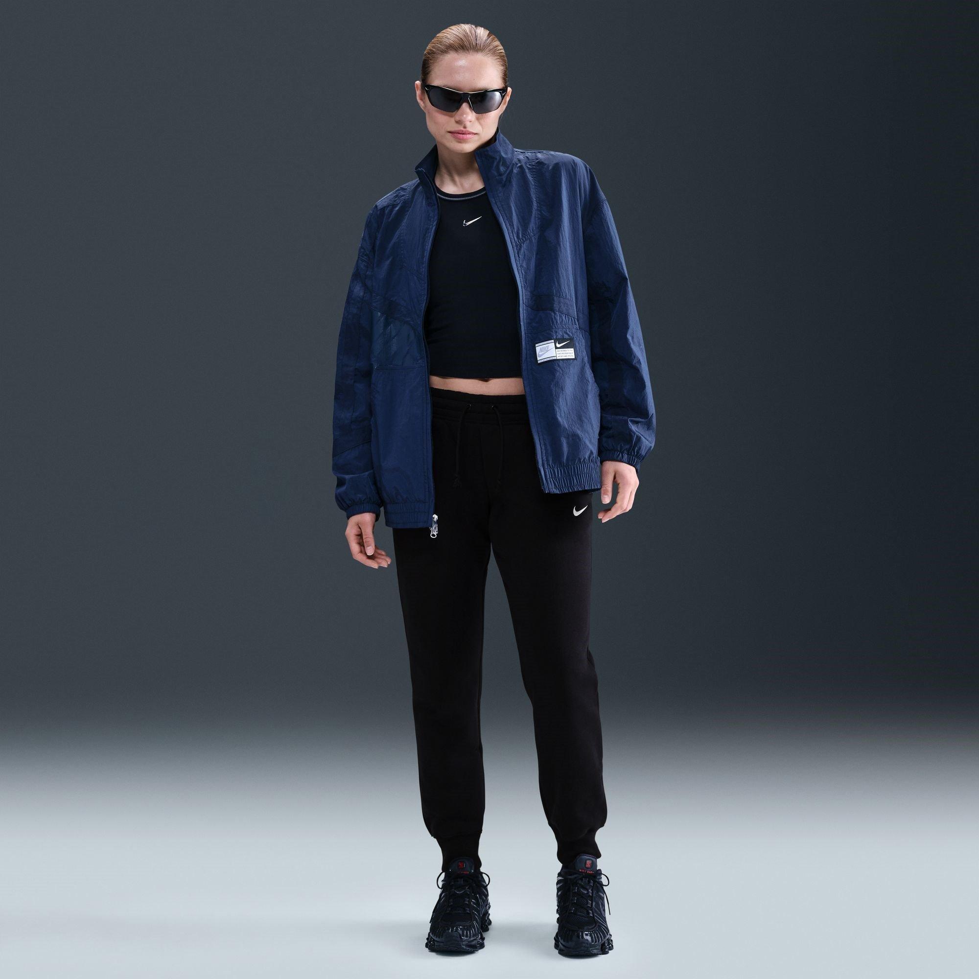 Negro - Nike - Sportswear Phoenix Fleece Women's Mid-Rise Sweatpants - 13