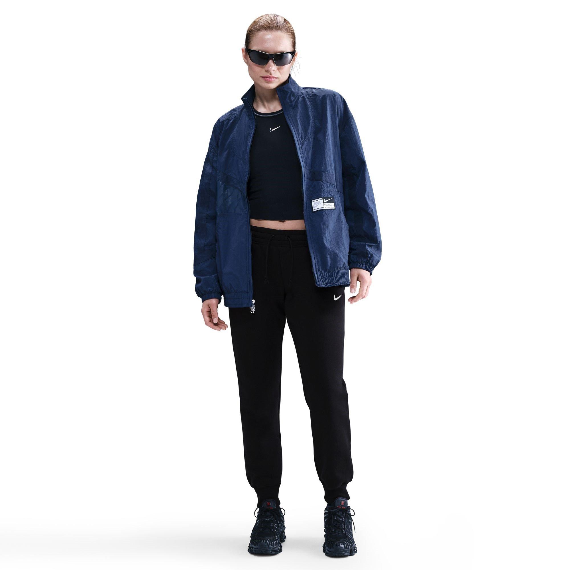 Negro - Nike - Sportswear Phoenix Fleece Women's Mid-Rise Sweatpants - 3