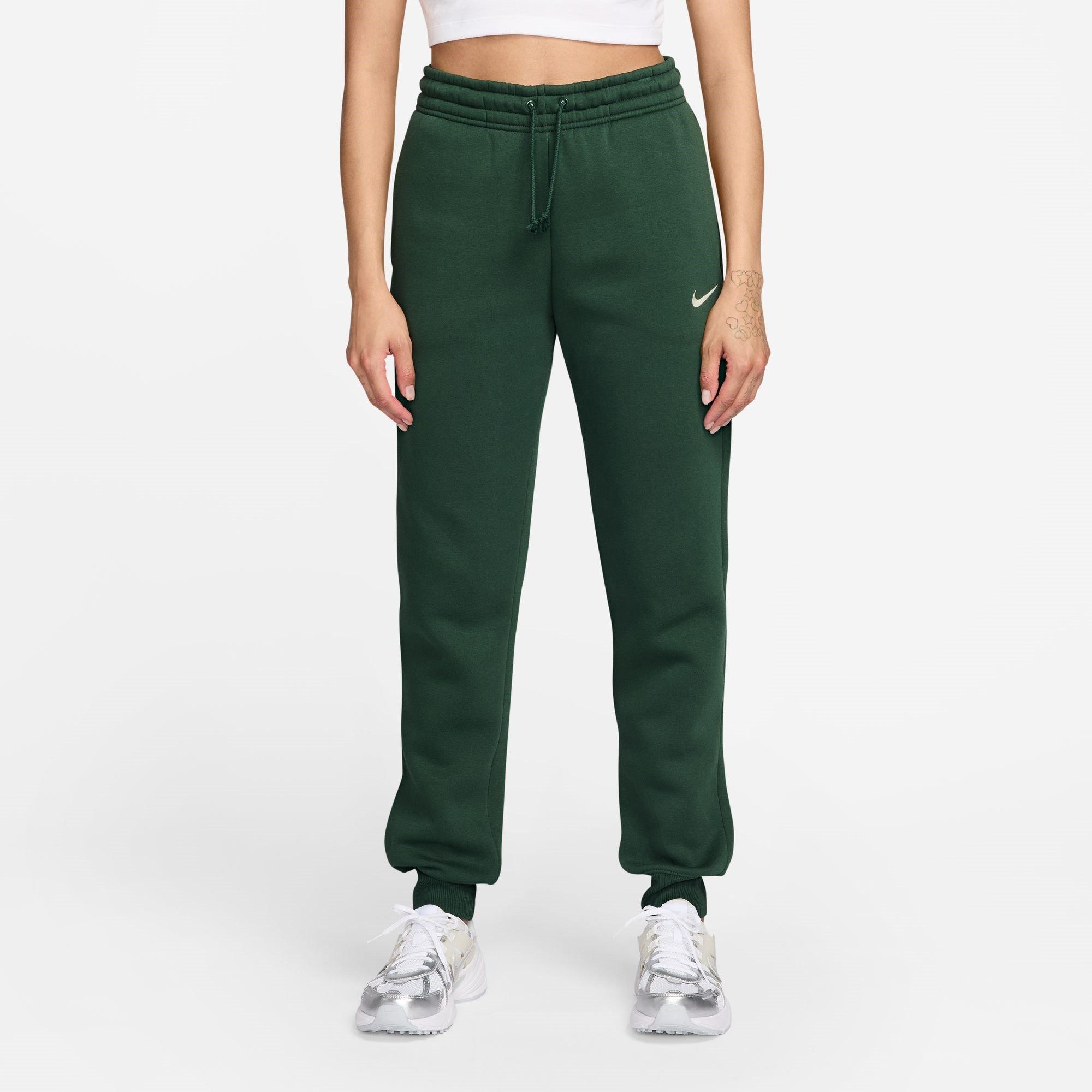 Nike Women's Sportswear Phoenix Fleece Mid-Rise Sweatpants - Fir - 8 (XS)