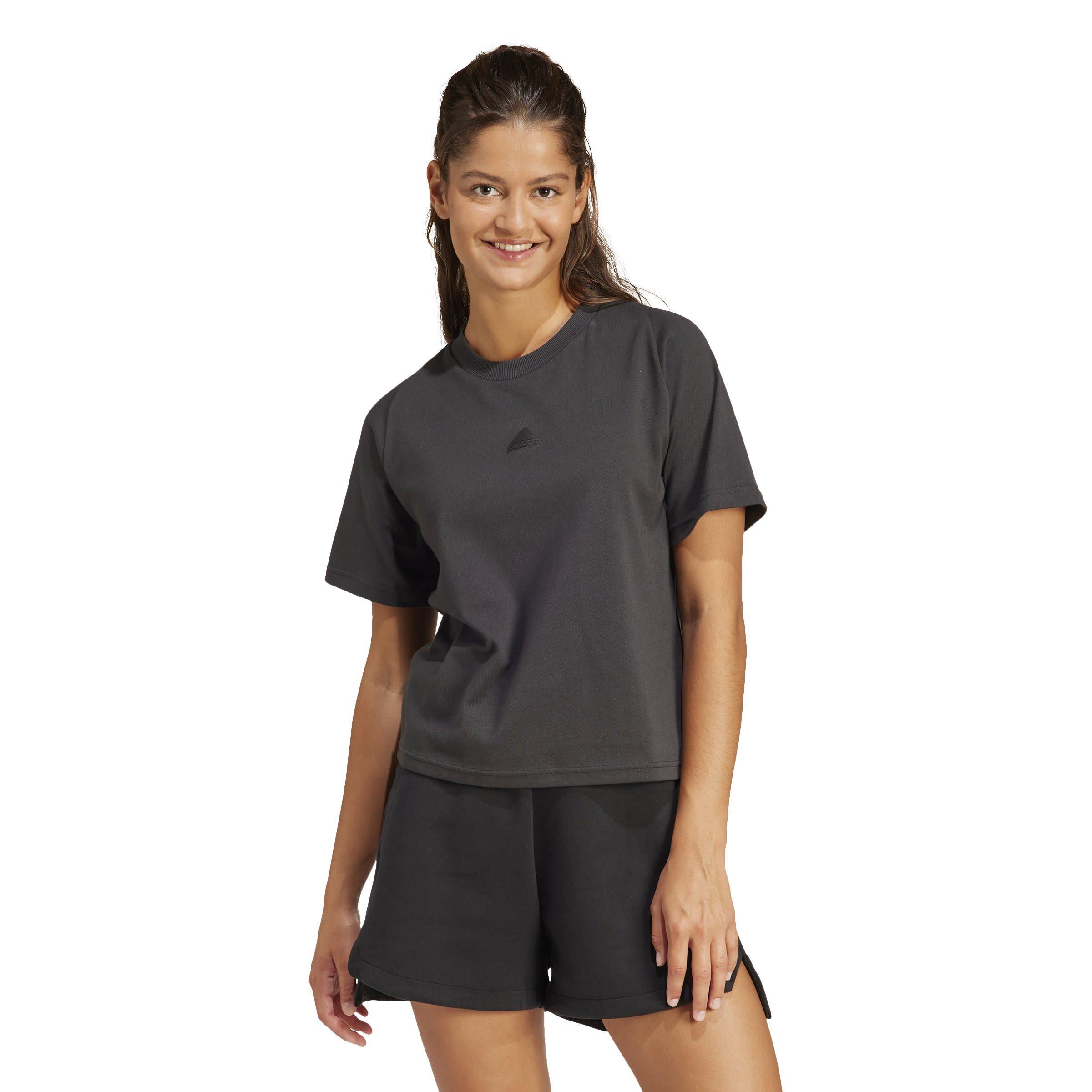 Black - adidas - Z.N.E. T-Shirt Womens - 2