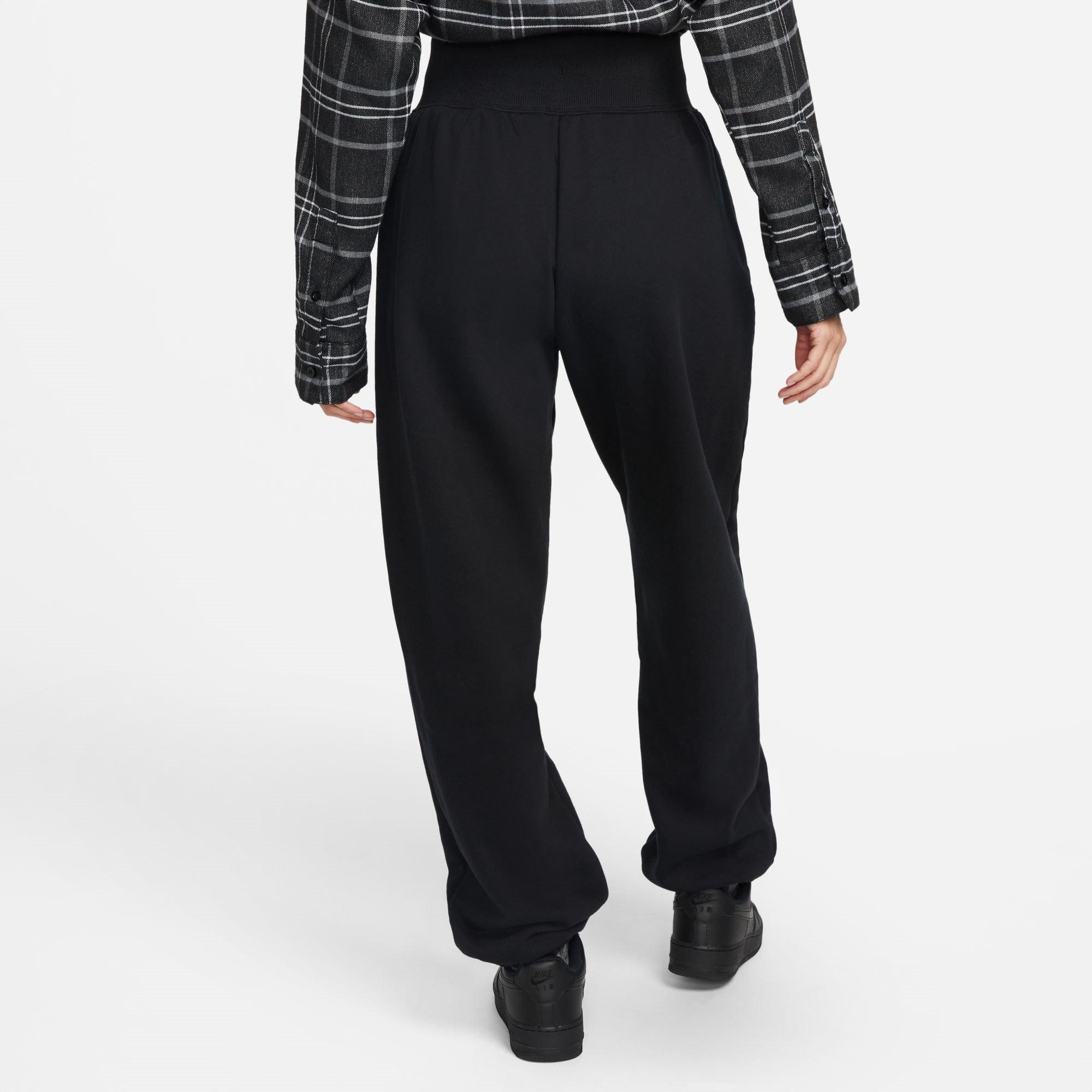 Noir - Nike - Sportswear Phoenix Fleece Women's High-Waisted Oversized Sweatpants - 2