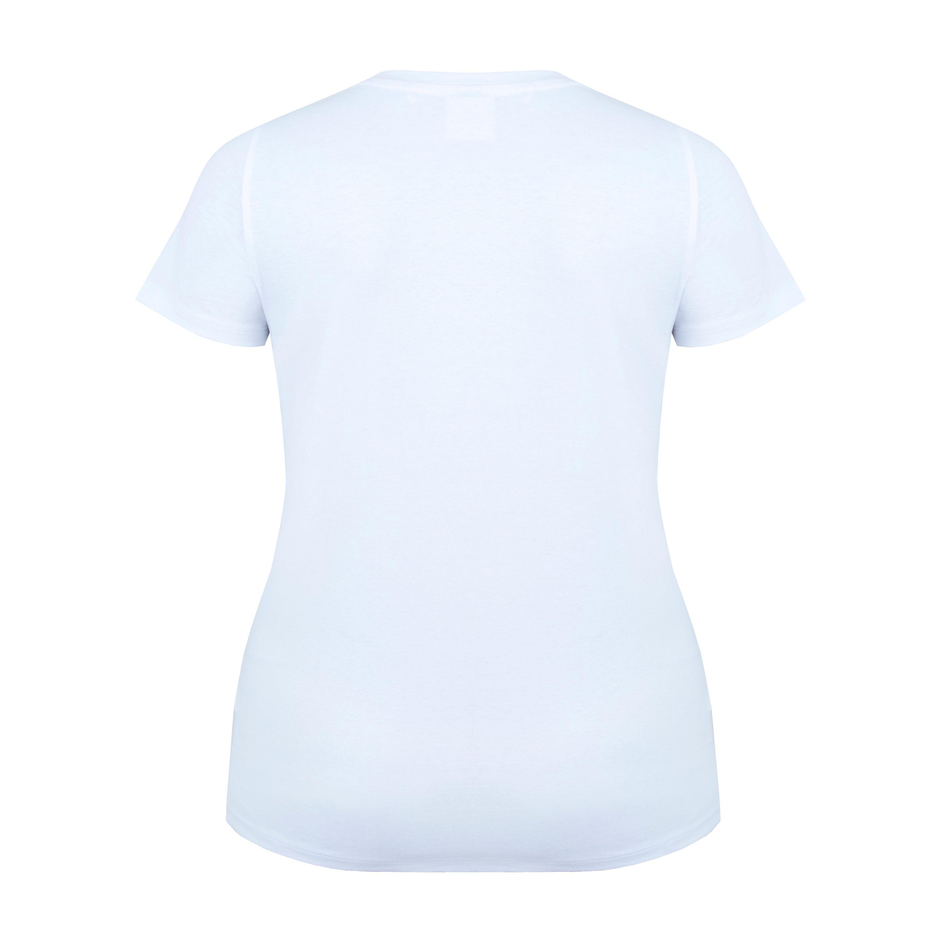 Wit - Slazenger - Neck Tee Womens - 2