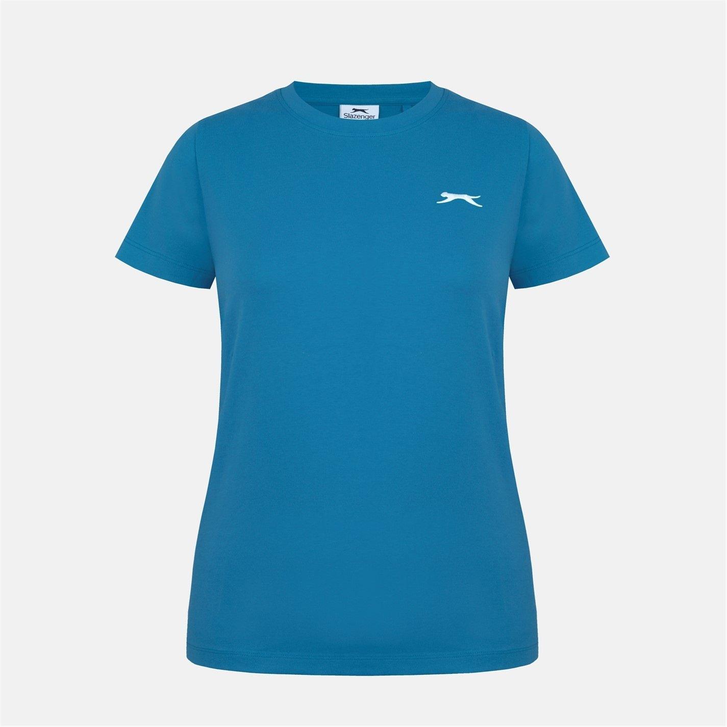 Slazenger Women's Crew Neck Tee - Teal - 16 (44)