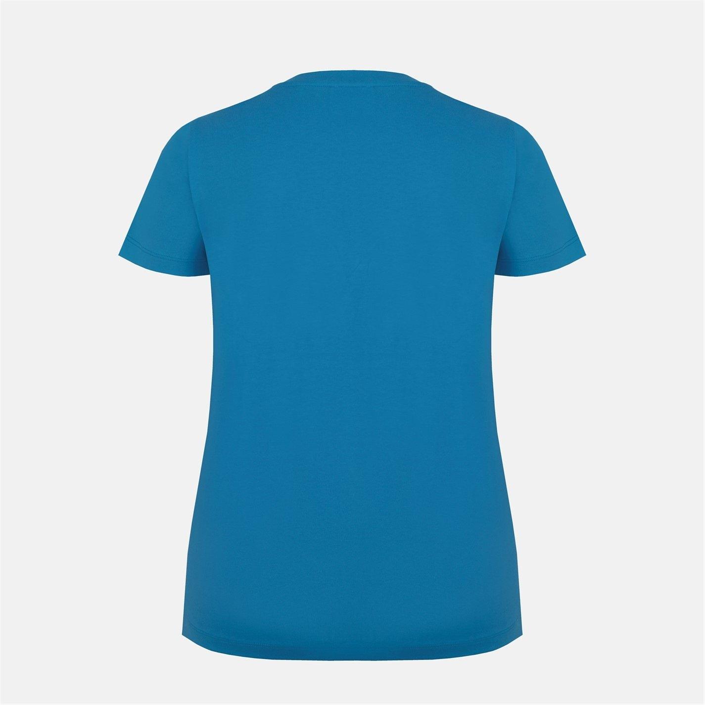 Teal - Slazenger - Crew Neck Tee Womens - 2