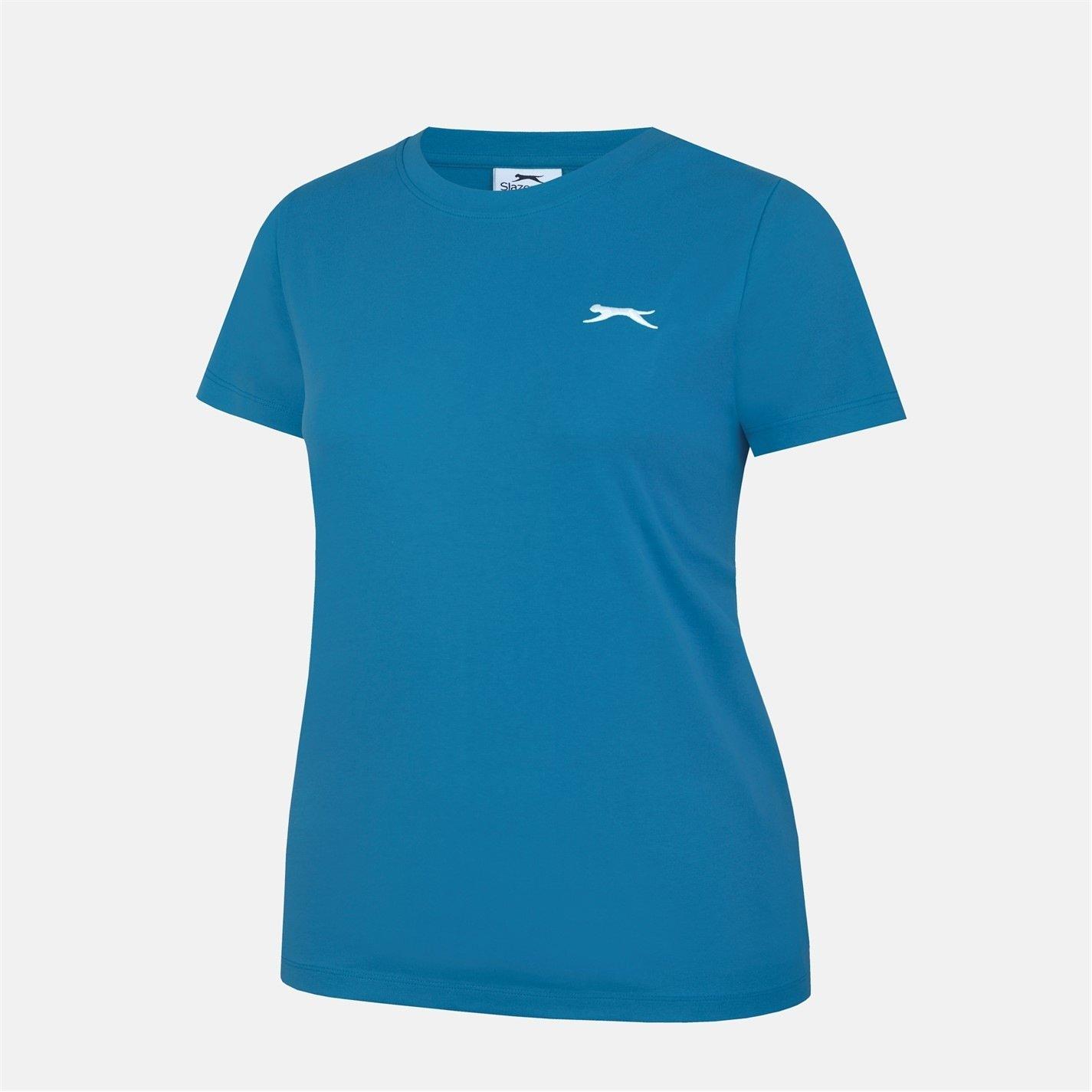 Teal - Slazenger - Crew Neck Tee Womens - 3