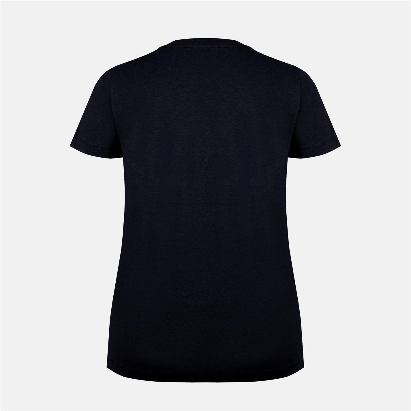 Black - Slazenger - Crew Neck Tee Womens - 2