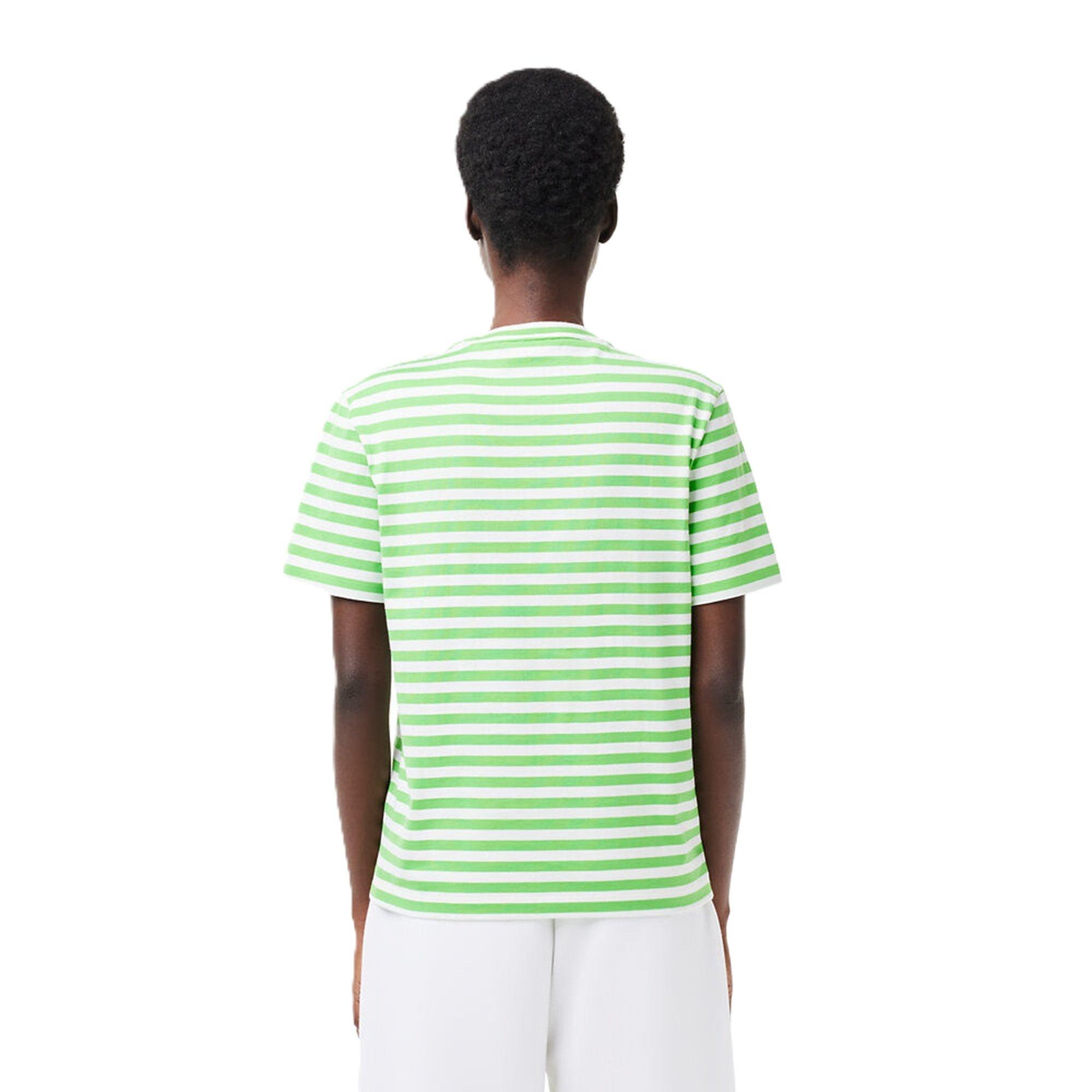 Flour/Sorrel - Lacoste - Striped T-Shirt - 2