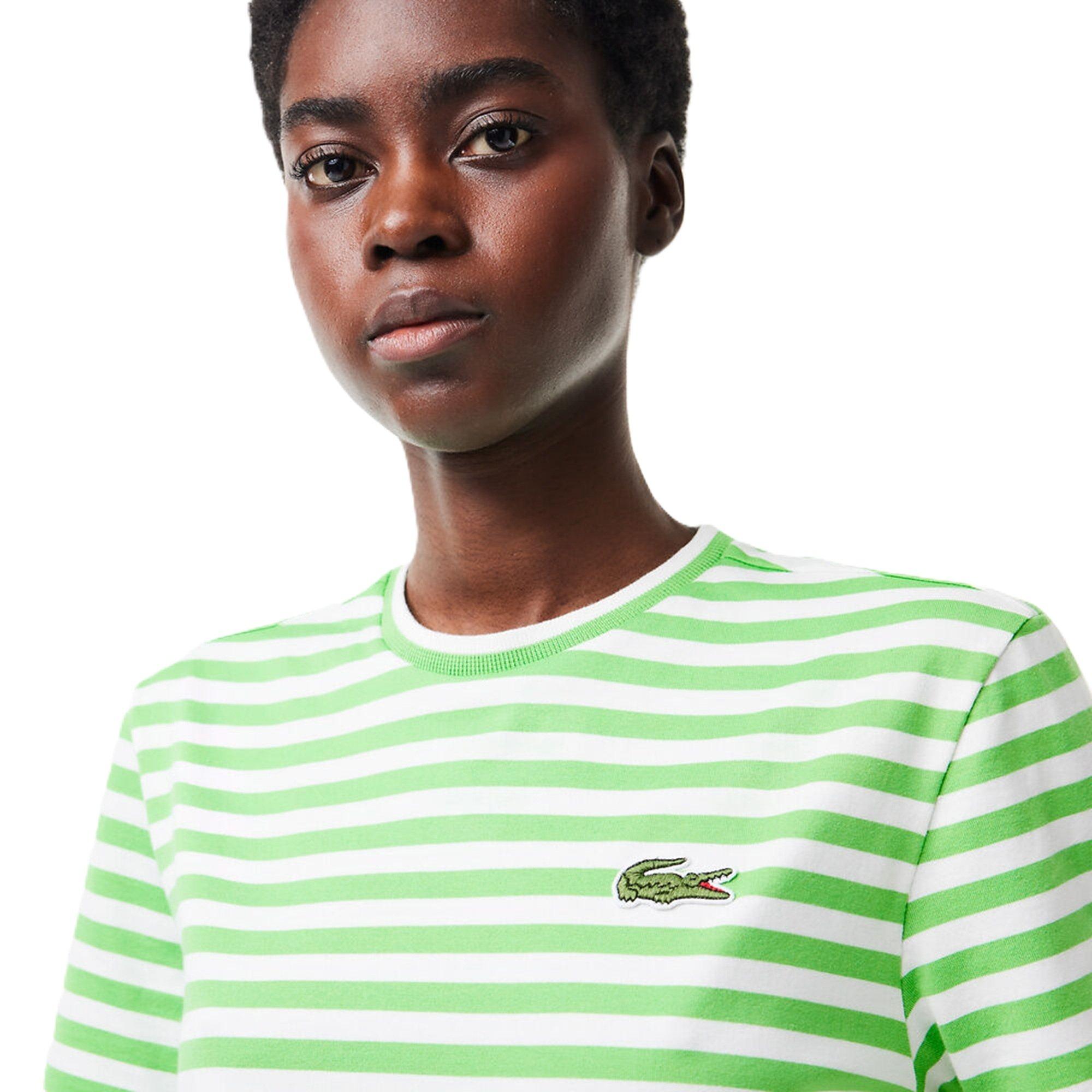 Flour/Sorrel - Lacoste - Striped T-Shirt - 3