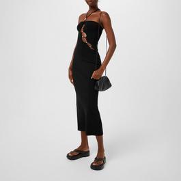 Sir the Label Salvador Halter Neck Dress