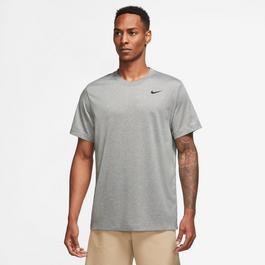 Nike Le Breve Longline t-shirt i batikfarve med rå kant