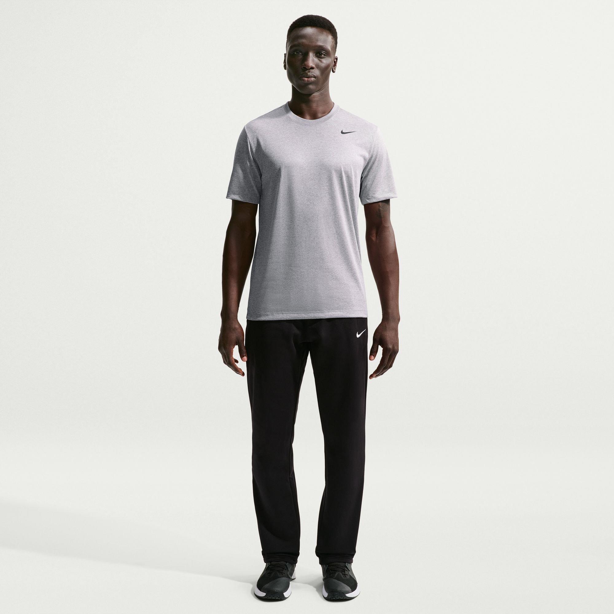 Gris/Negro - Nike - Dri-FIT Legend Men's Fitness T-Shirt - 3