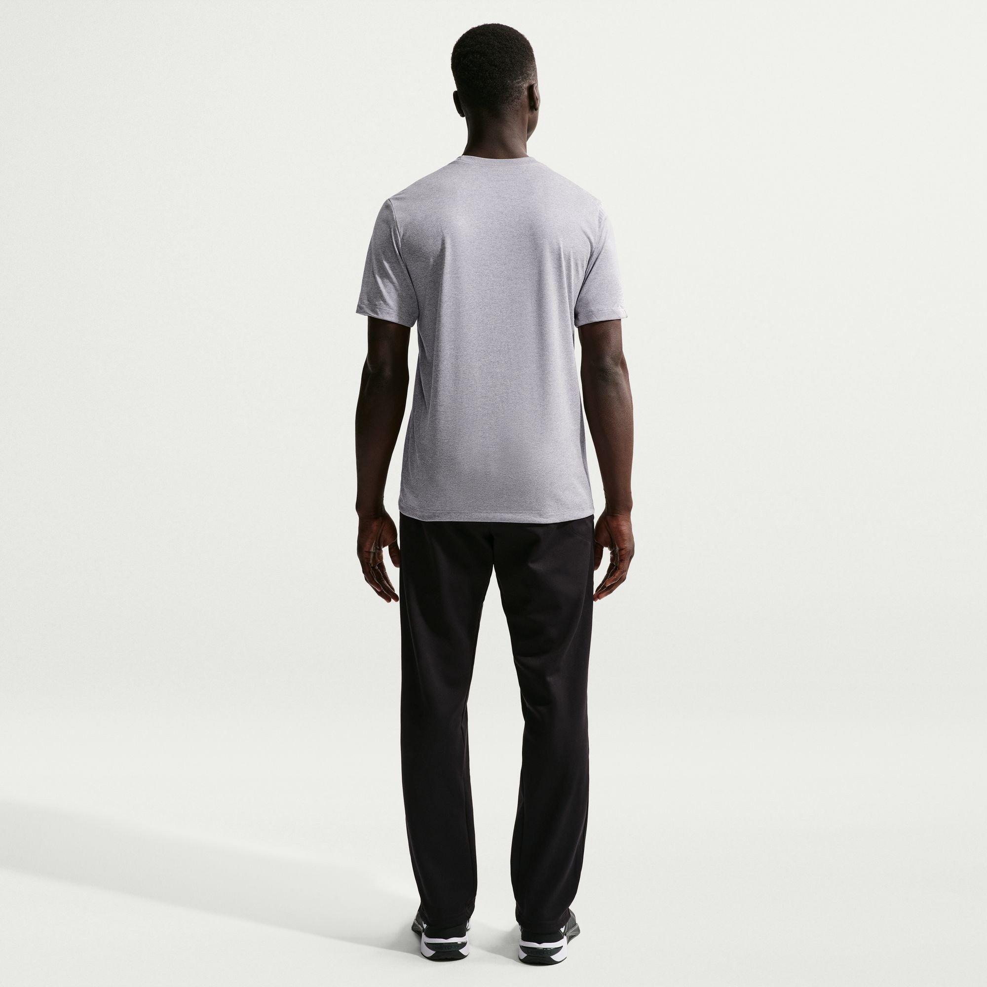 Gris/Negro - Nike - Dri-FIT Legend Men's Fitness T-Shirt - 4