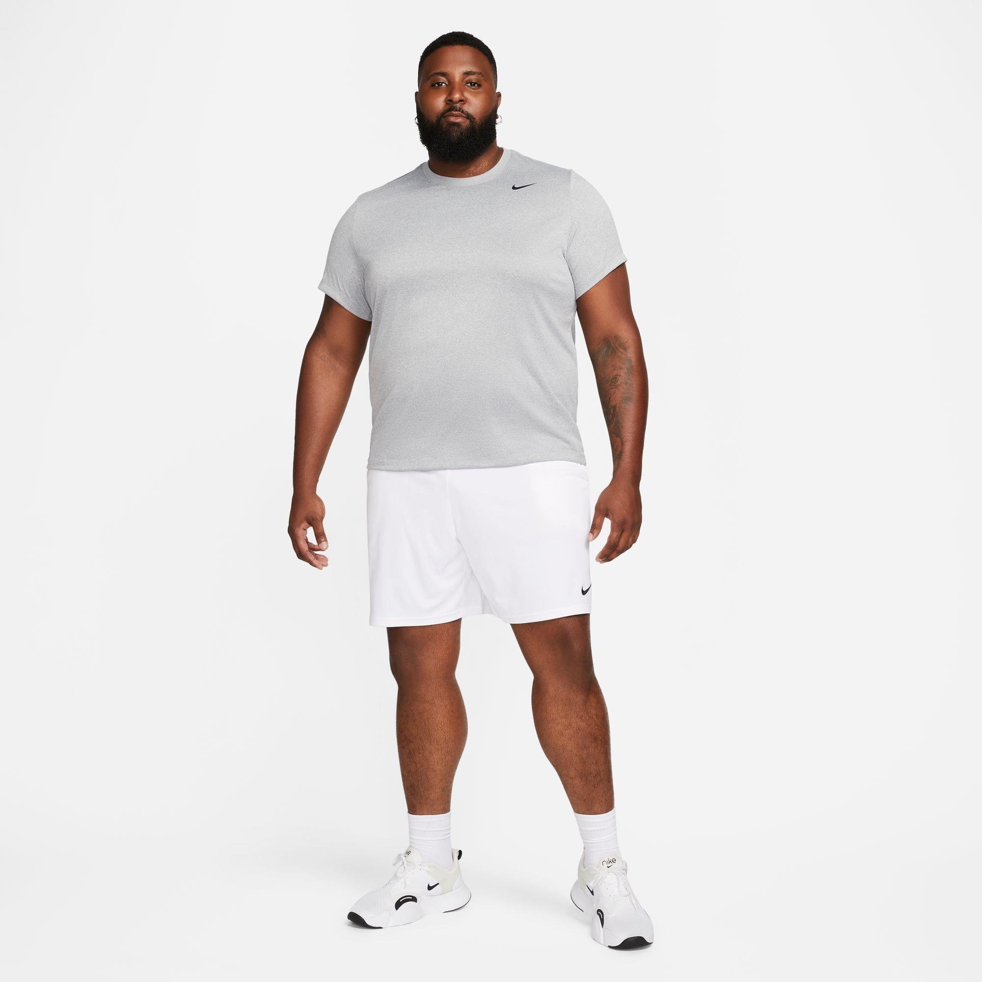 Gris/Negro - Nike - Dri-FIT Legend Men's Fitness T-Shirt - 7