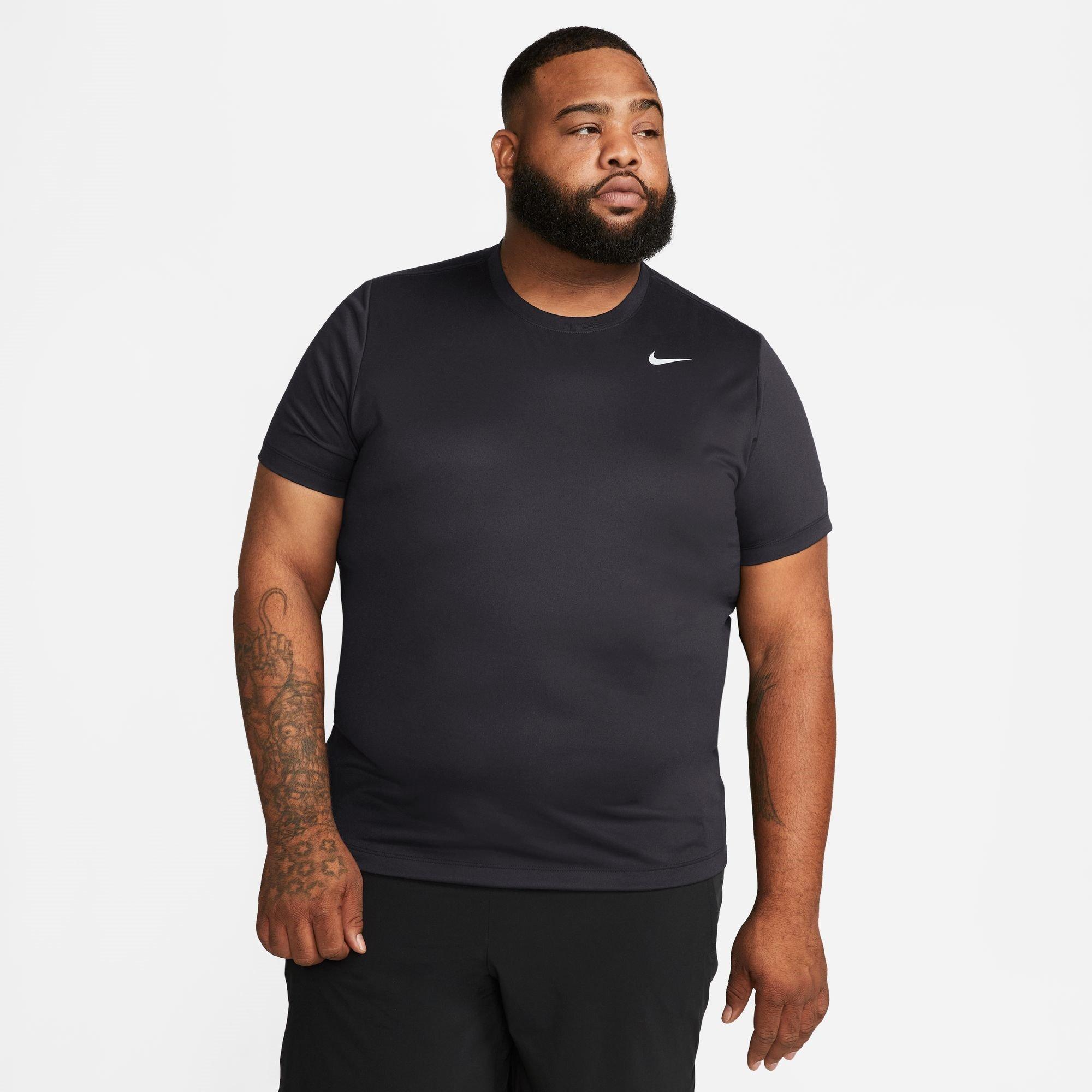 Nero/Argento - Nike - Dri-FIT Legend Men's Fitness T-Shirt - 5