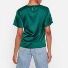 ÉMERAUDE - T-shirt ensemble Dior Cotton Et Green D Napis Wody Bordeaux Rozmiar M Nowy stan - ISAWITFIRST Pocket Front Satin T Shirt ensemble - 5