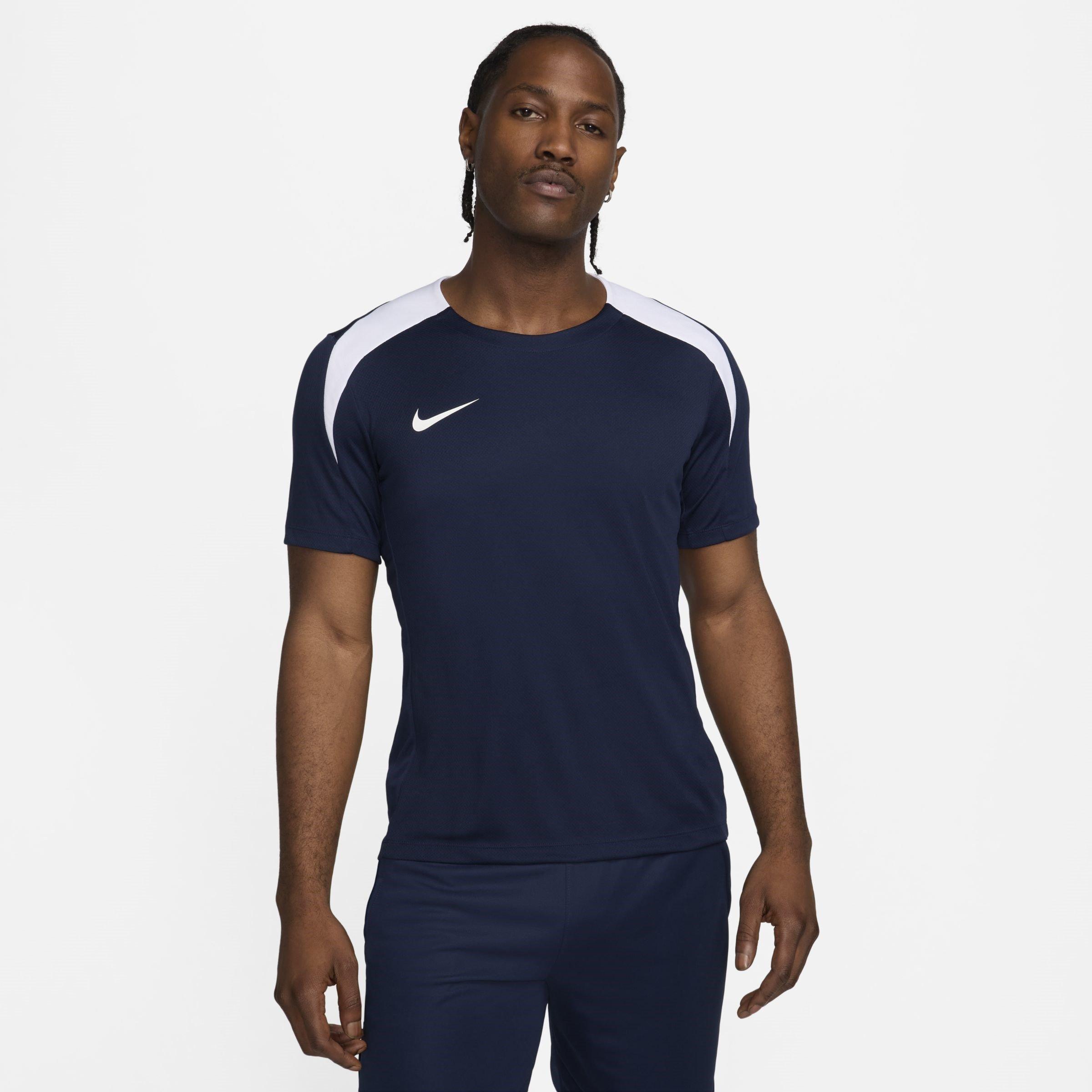 Nike Men's Strike Short-Sleeve Football Top Adults - Obsidian/White - S