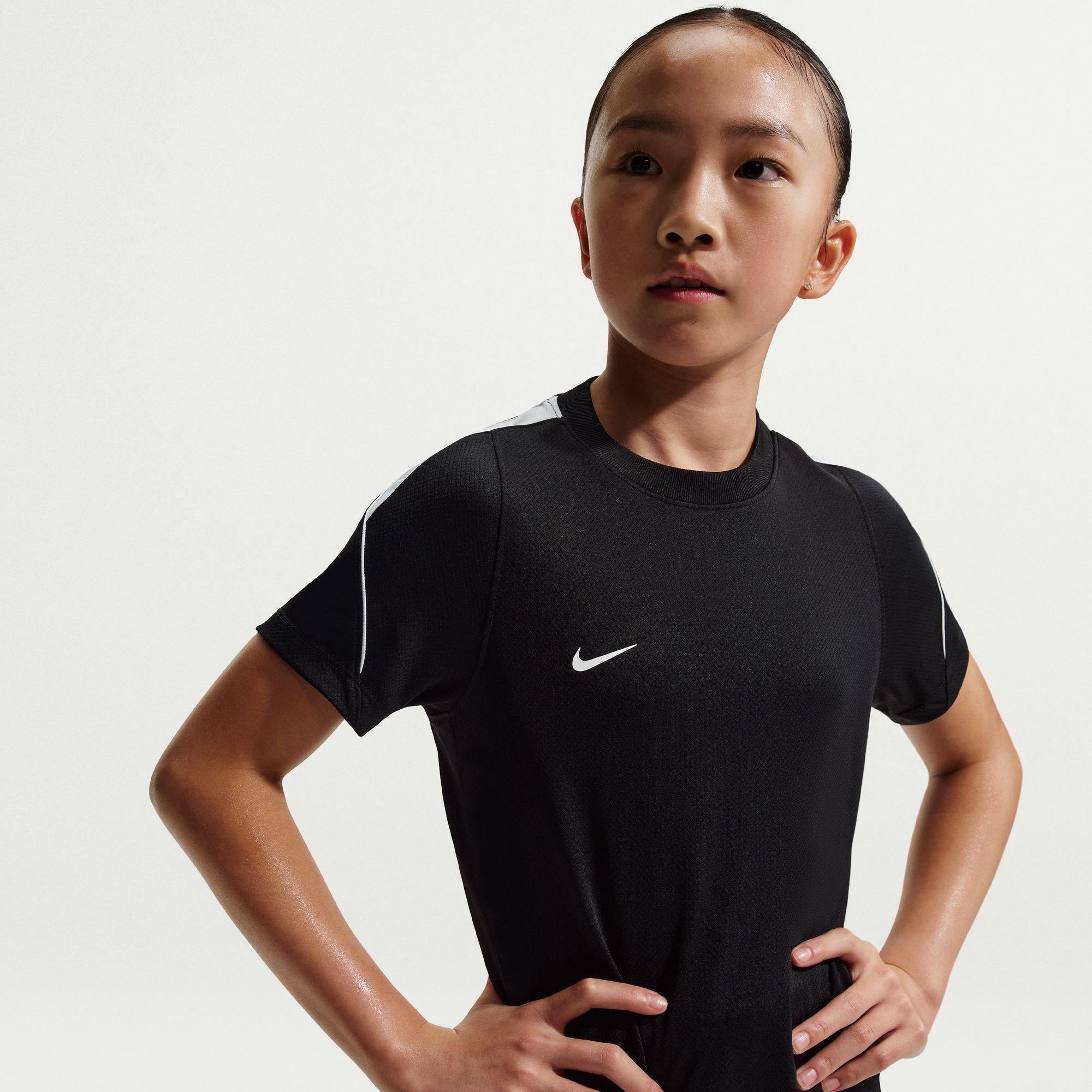 Crno/Bijelo - Nike - Strike Short-Sleeve Football Top Juniors - 2