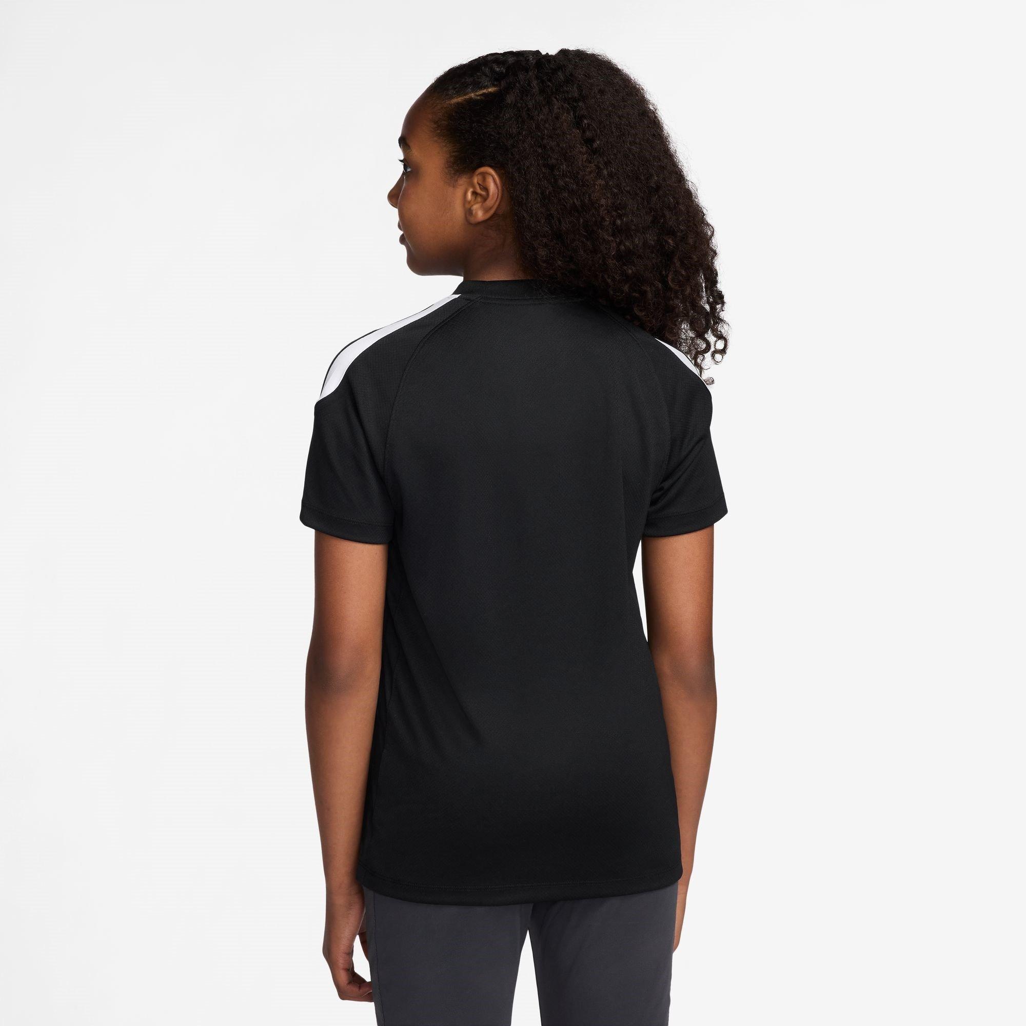 Crno/Bijelo - Nike - Strike Short-Sleeve Football Top Juniors - 3