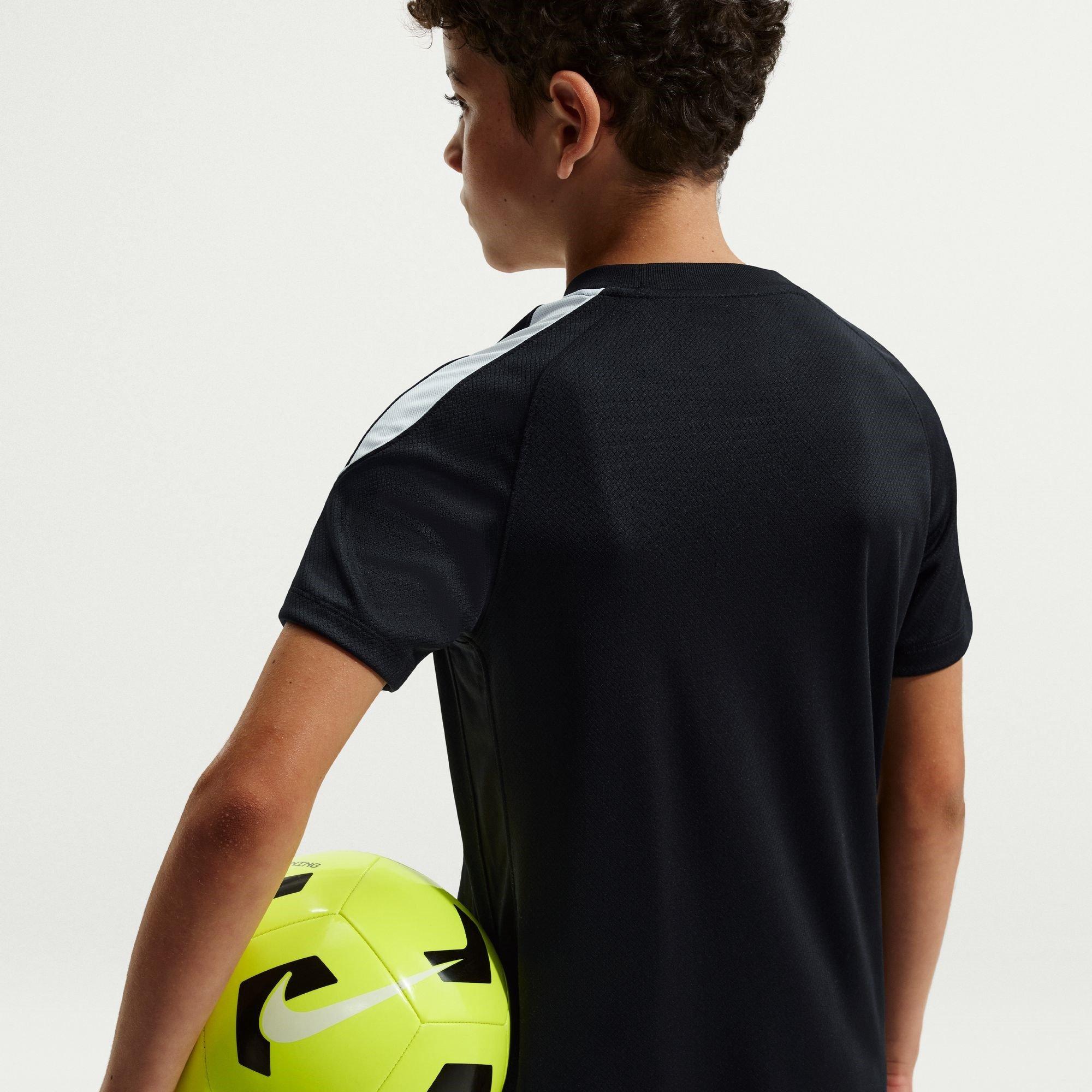 Crno/Bijelo - Nike - Strike Short-Sleeve Football Top Juniors - 5