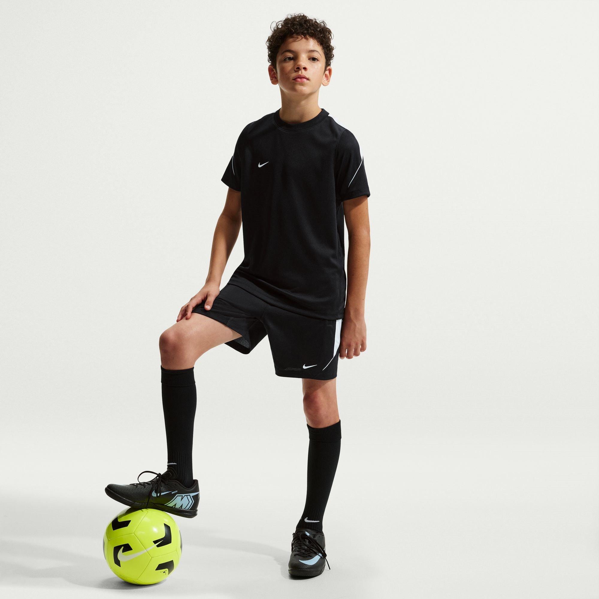 Crno/Bijelo - Nike - Strike Short-Sleeve Football Top Juniors - 8