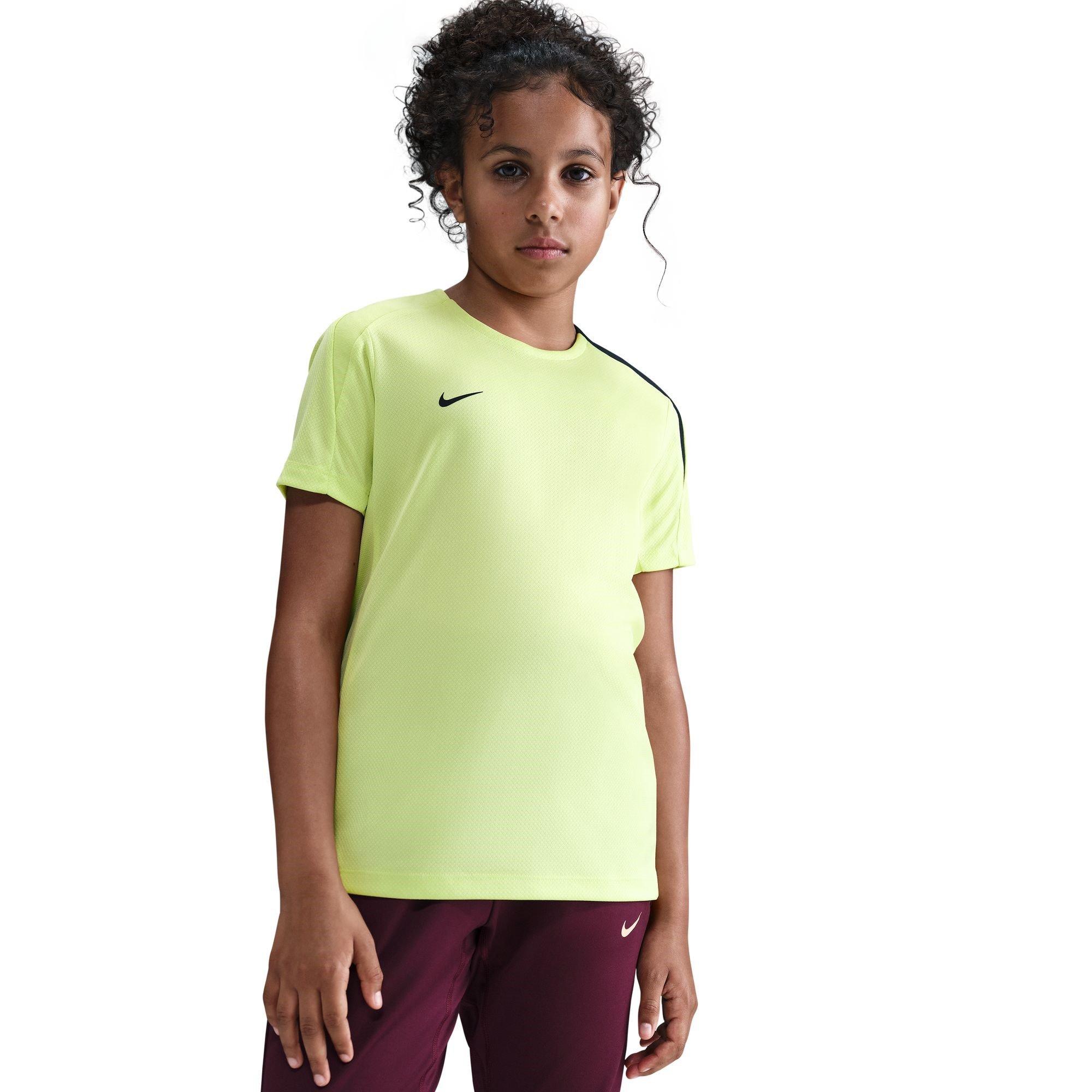 Nike  Kids Strike Short-Sleeve Football Top Juniors - Limelight - 11-12 (L)