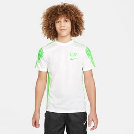 Nike Crop Short Sleeve V-Neck Buttoned T-Shirt