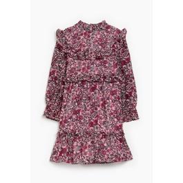 Be You Studio Younger Girls Vintage Floral Dress