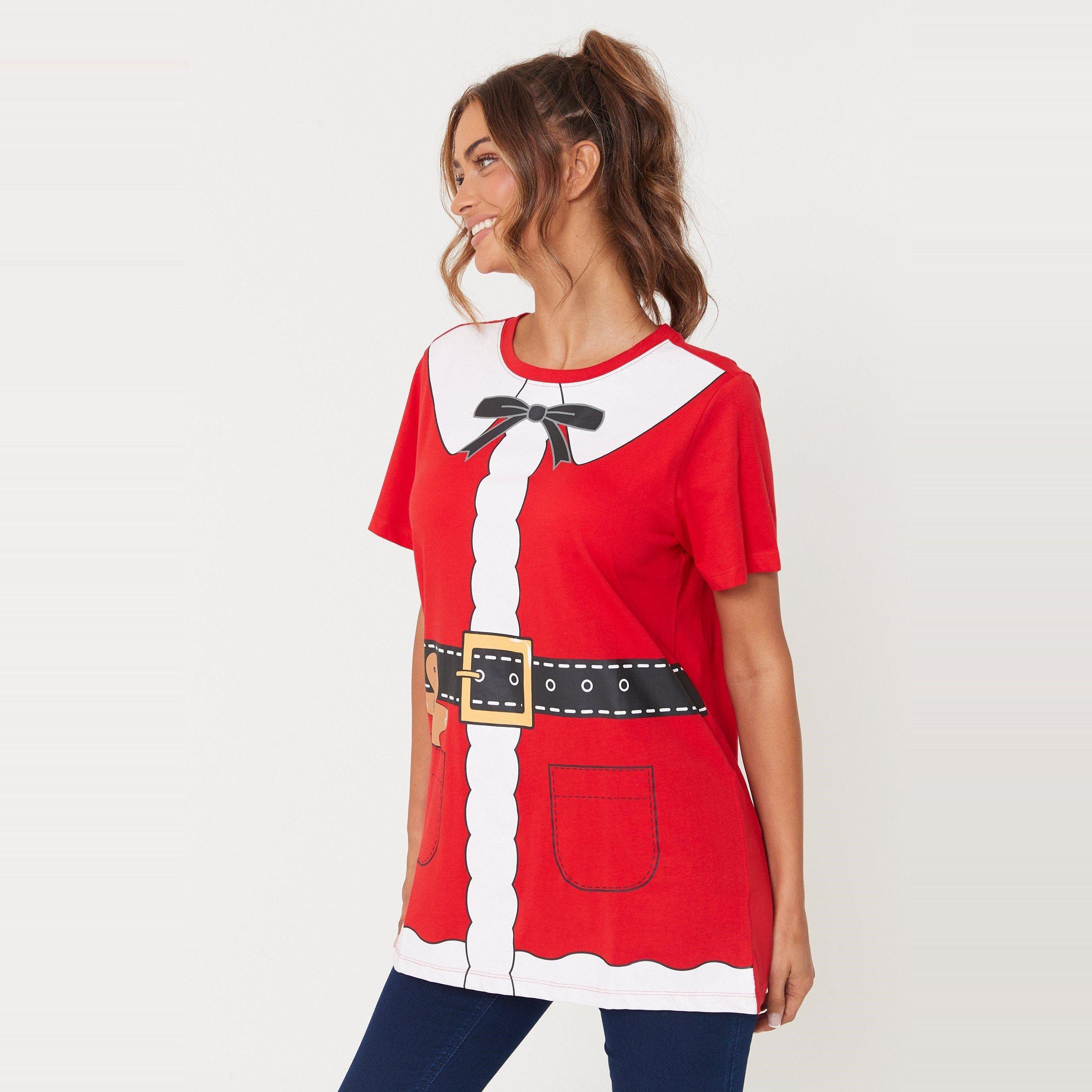Rot - Be You - Studio Mrs Claus Regular Fit T-Shirt - 3