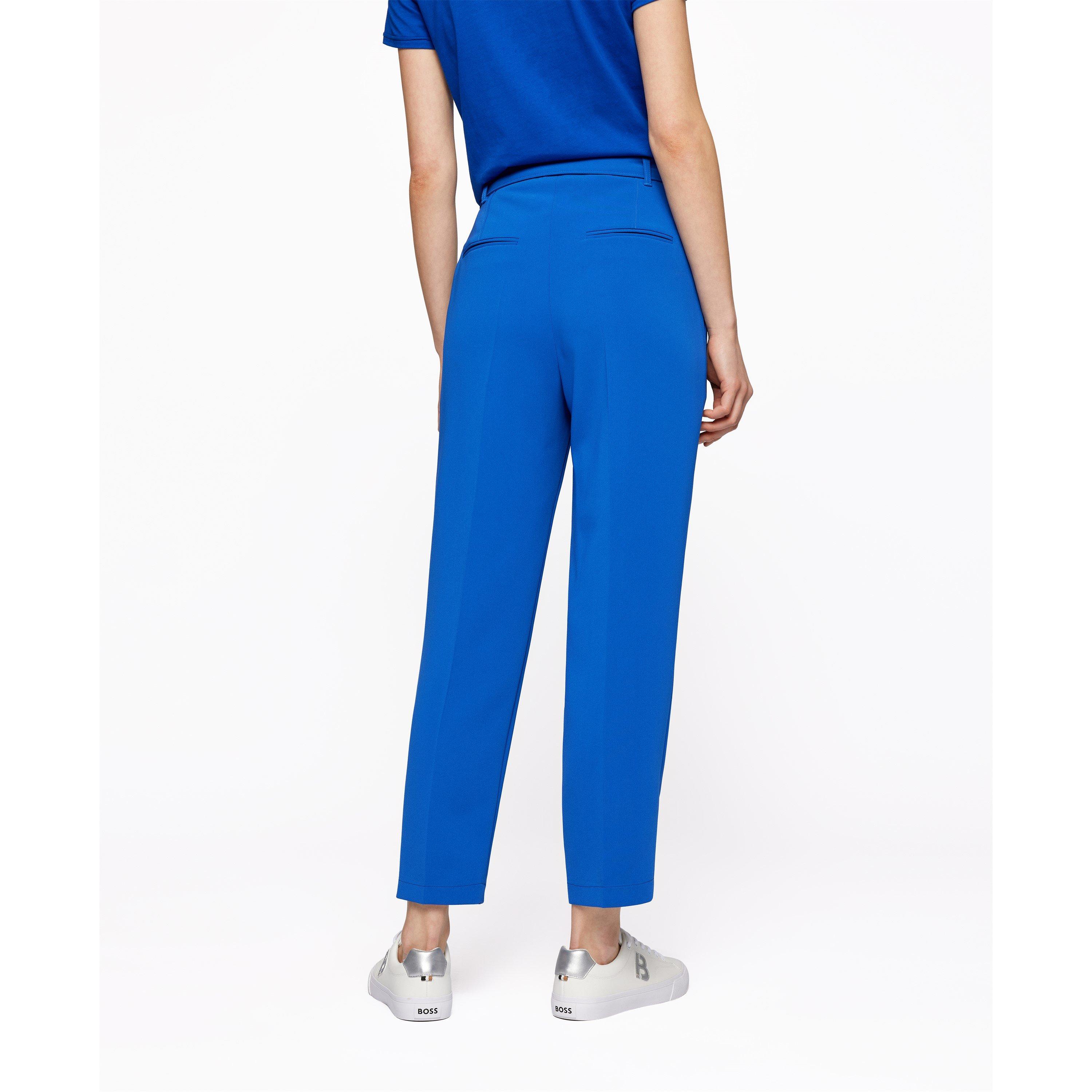 Open Blue - Boss - Women's Tapia Tapered Trousers - 3