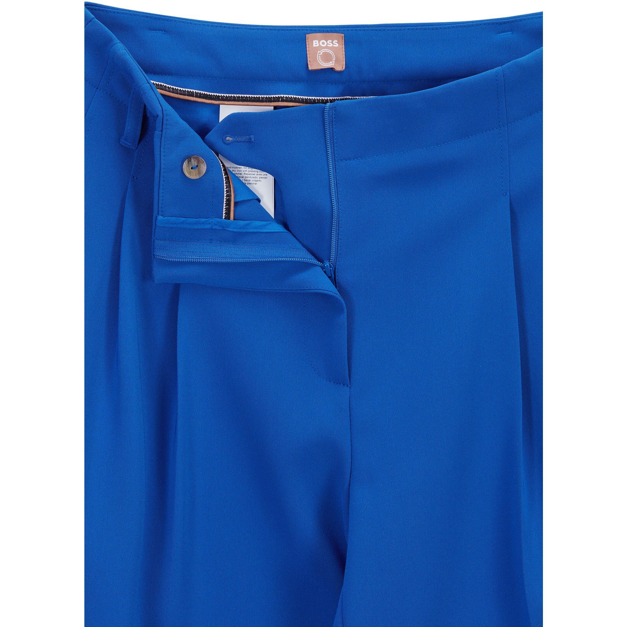 Open Blue - Boss - Women's Tapia Tapered Trousers - 6