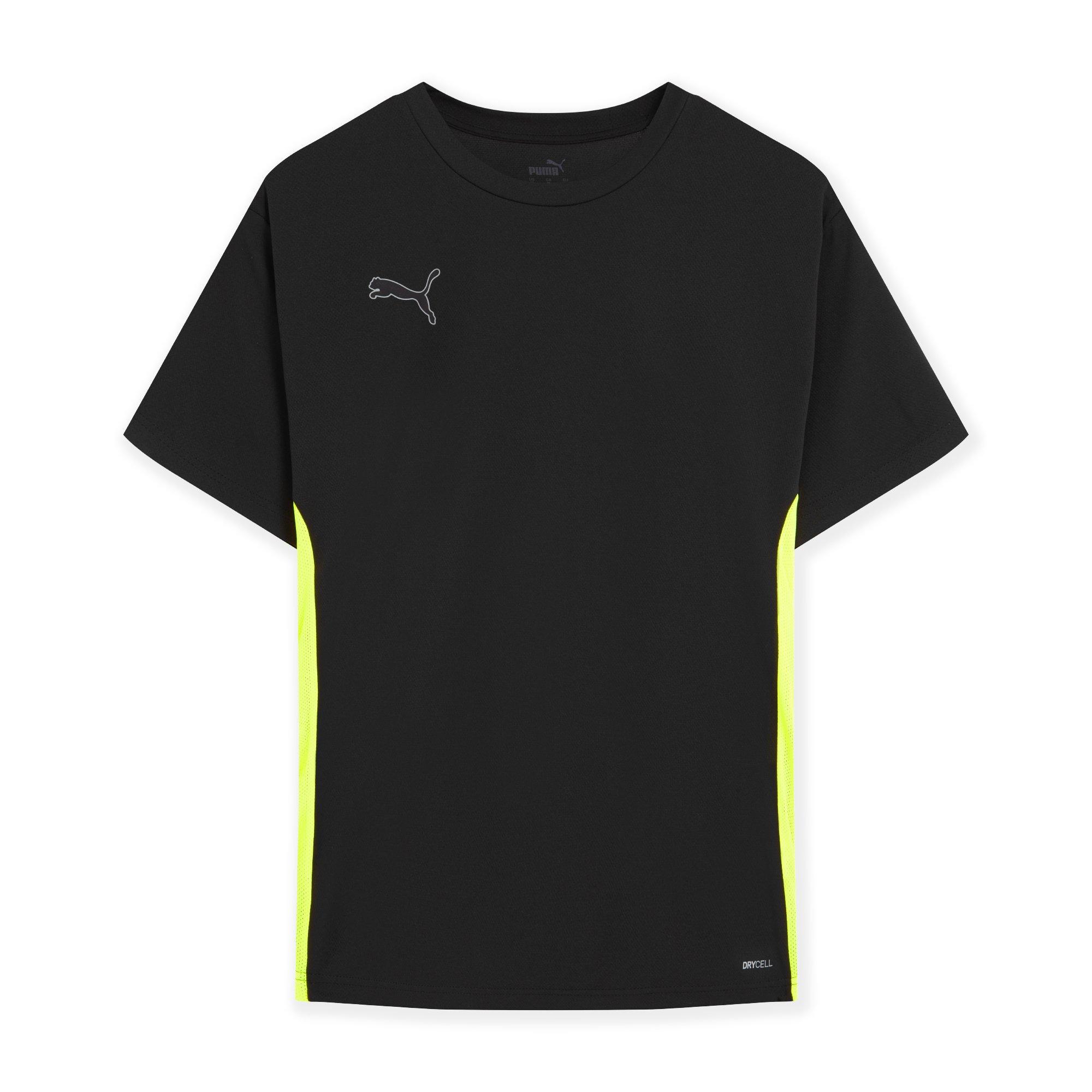 Puma Men's Finesse Training Shirt - Black/Yellow - 2XL
