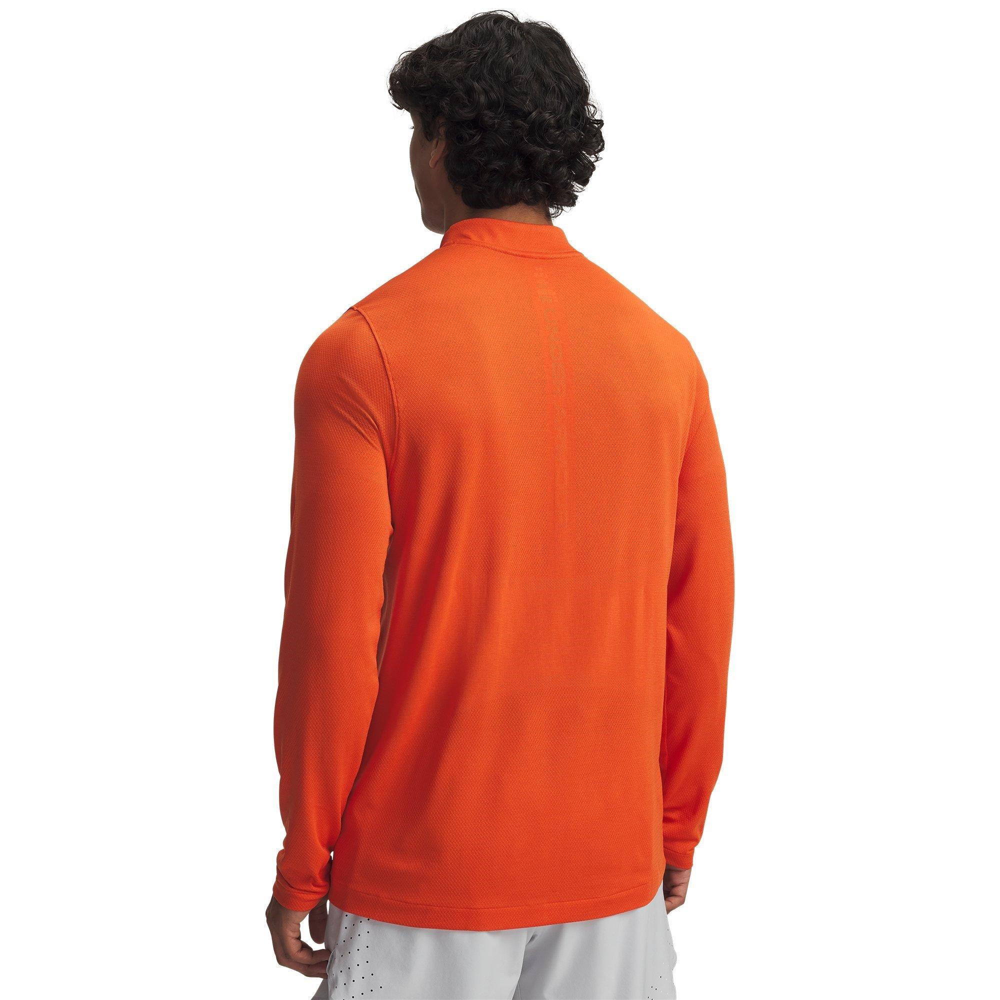 Oranje Basis - Under Armour - Men's Rush Long-Sleeve Performance Gym Top - 2
