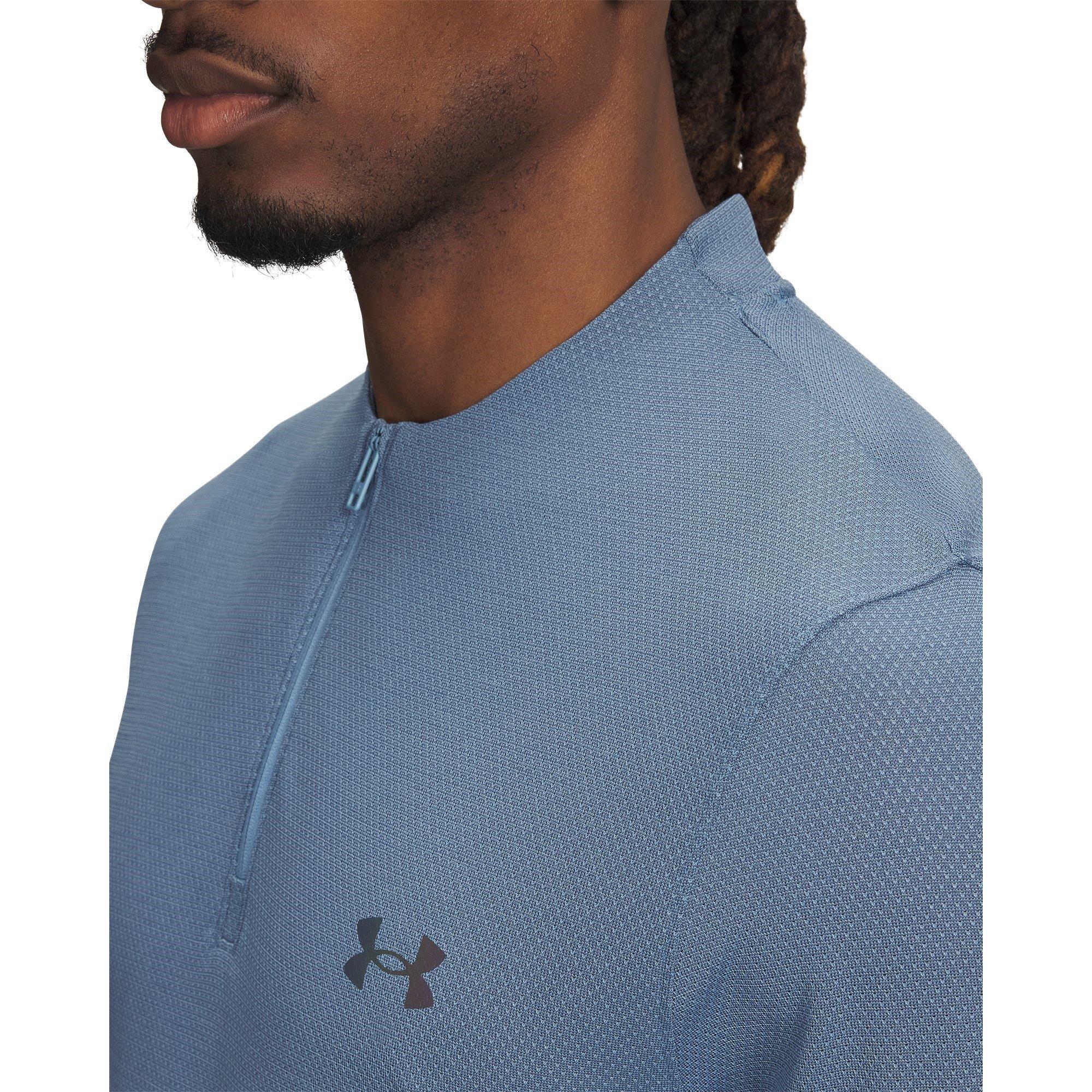 Blue Smoke - Under Armour - Rush Long-Sleeve Performance Gym Top - 3