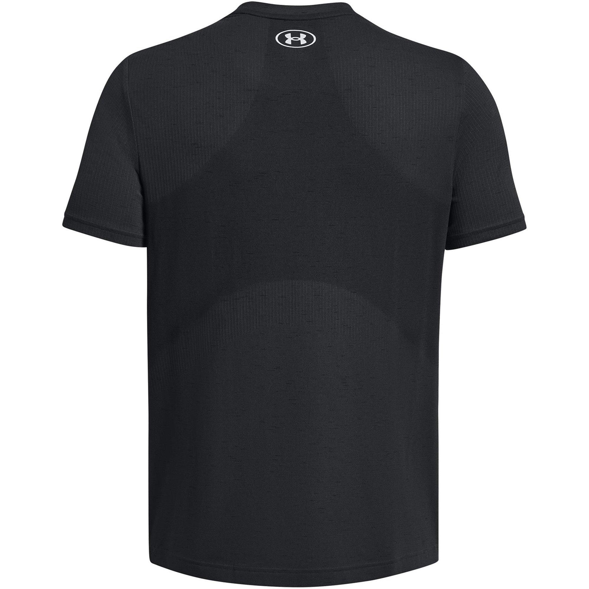 Nero/Grigio Moda - Under Armour - Vanish Seamless T-Shirt Mens - 2