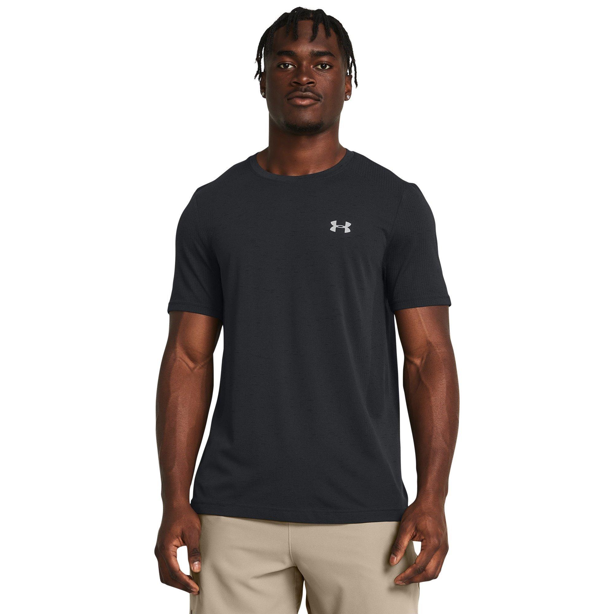 Nero/Grigio Moda - Under Armour - Vanish Seamless T-Shirt Mens - 3