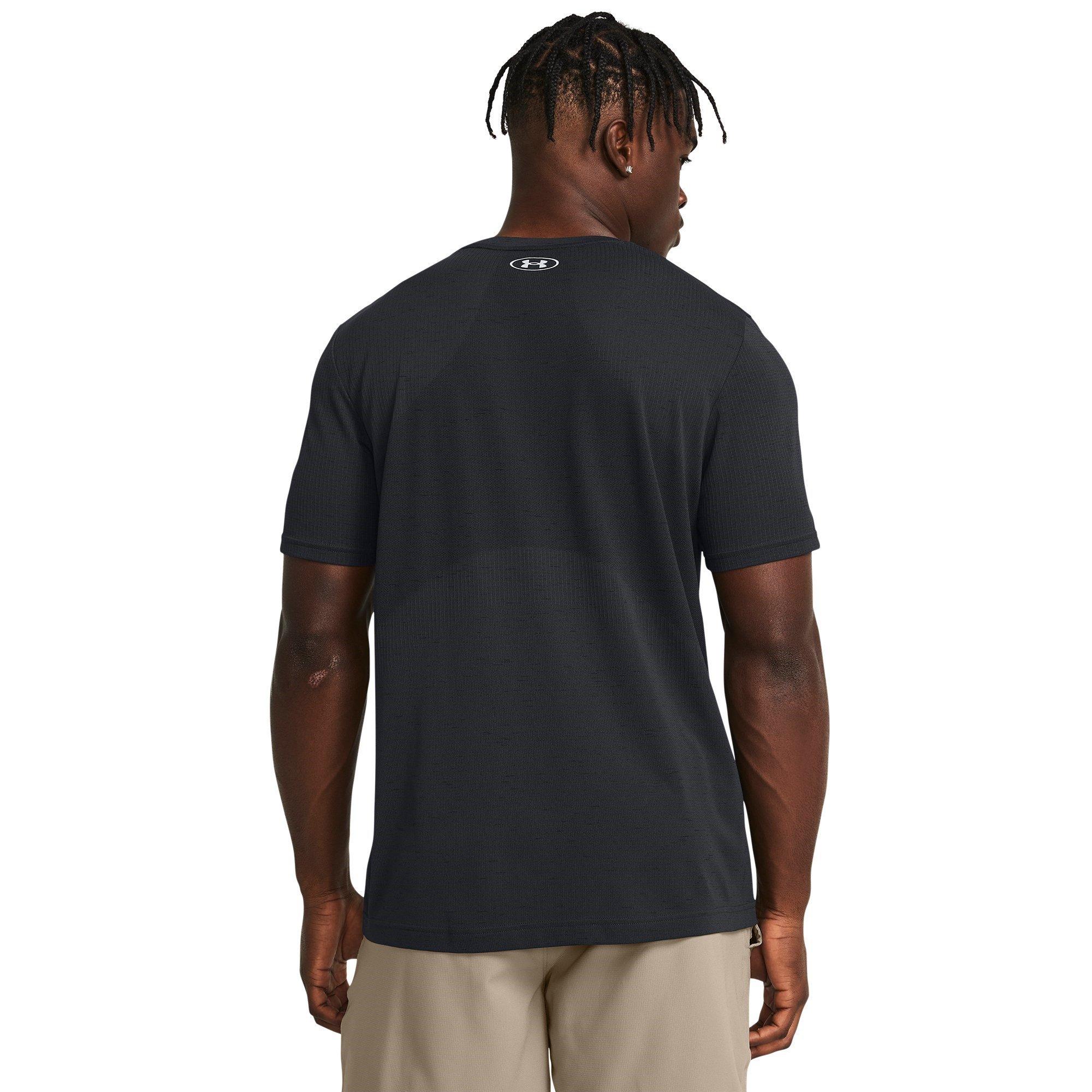 Nero/Grigio Moda - Under Armour - Vanish Seamless T-Shirt Mens - 4