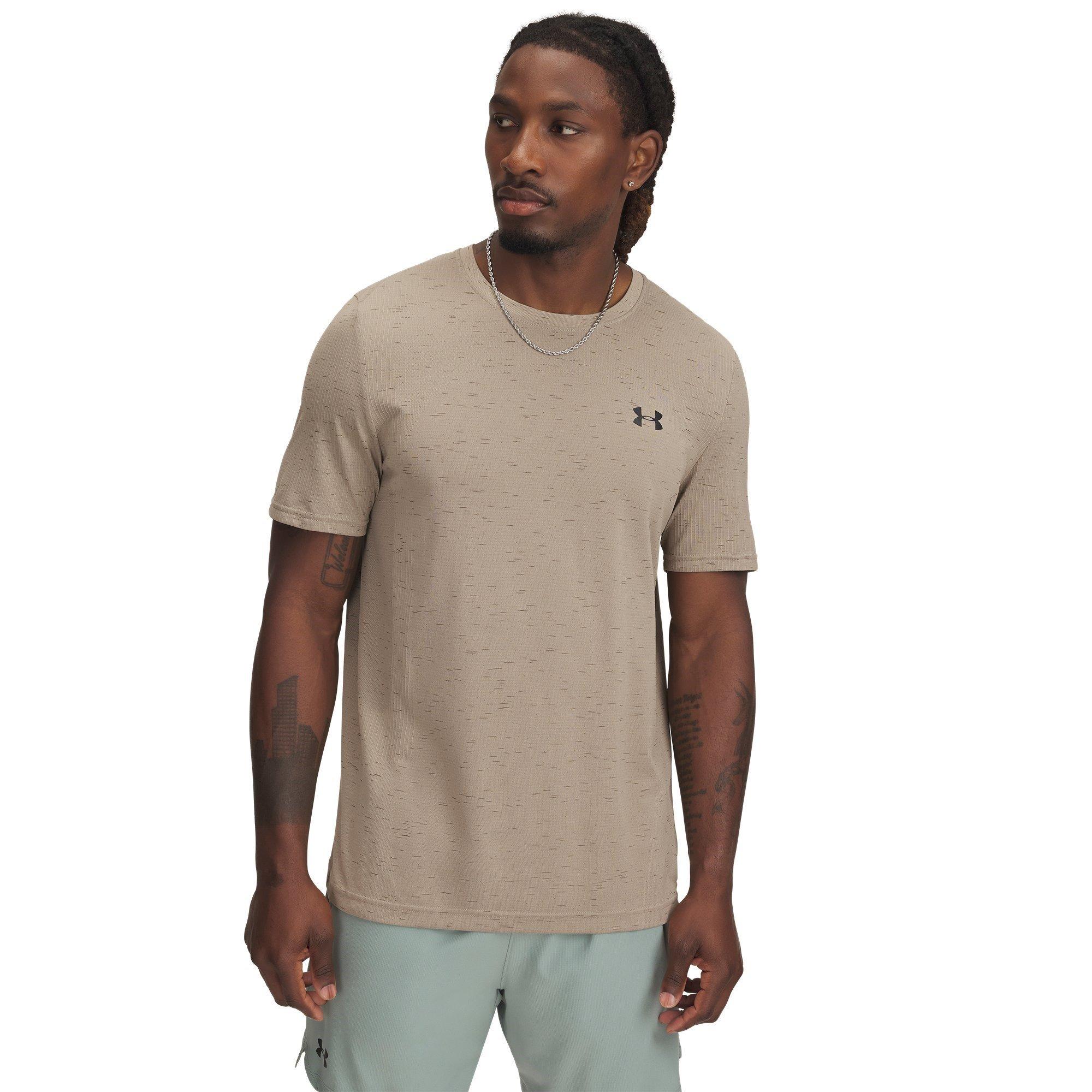 Under Armour Men's Ua Vanish Seamless Short Sleeve - City Khaki - S