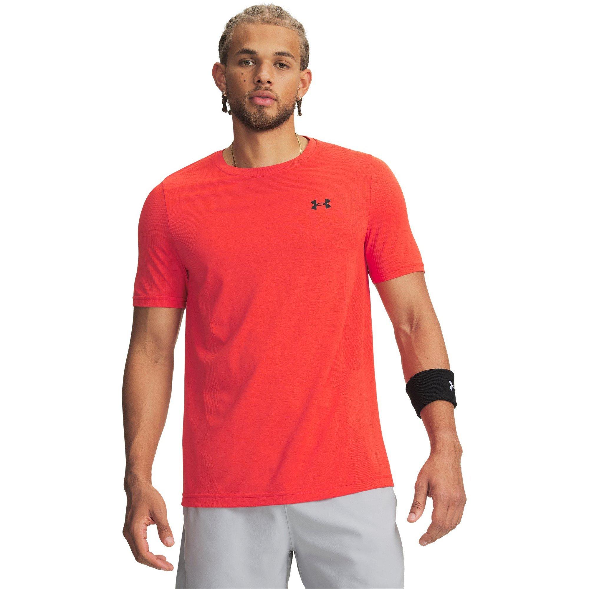 Under Armour Men's Ua Vanish Seamless Short Sleeve - Venom Red - 2XL