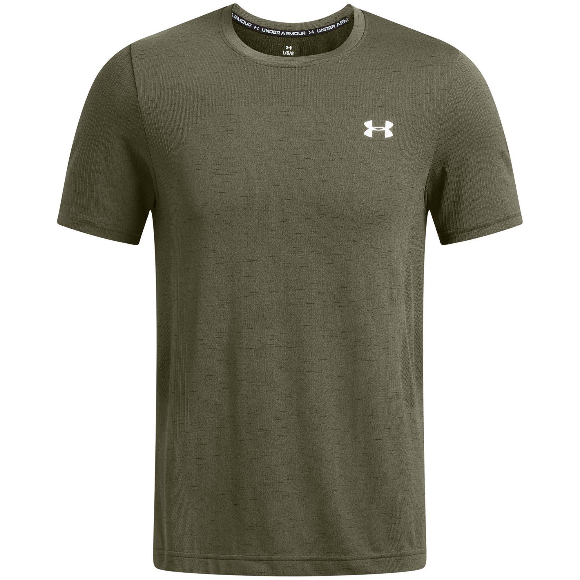 Under Armour Men's Ua Vanish Seamless Short Sleeve - Marine Green09 - 2XL