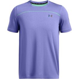 Under Armour The North Face Biały T-shirt ze zniekształconym logo