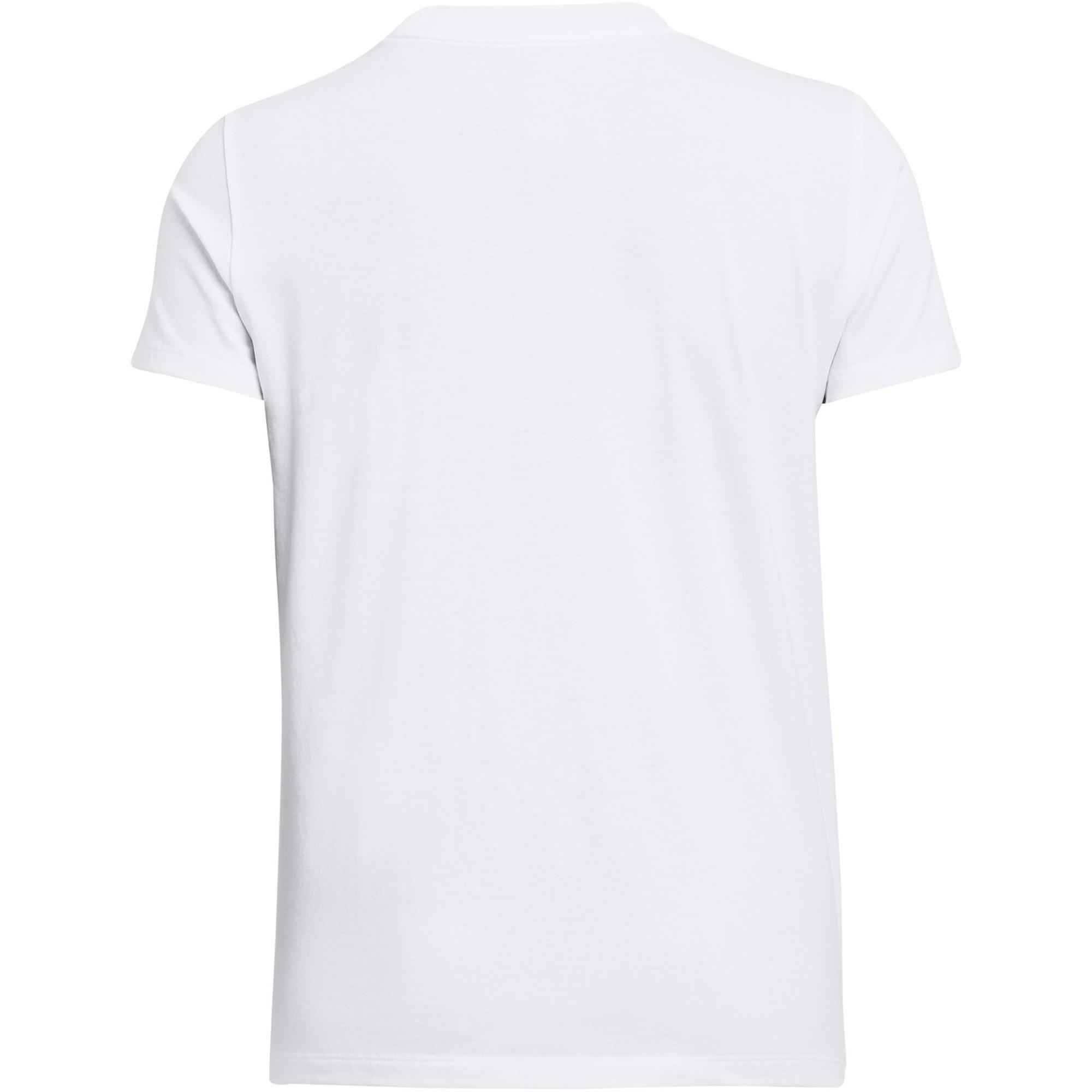 White - Under Armour - Rival Core Short Sleeve Womens - 2