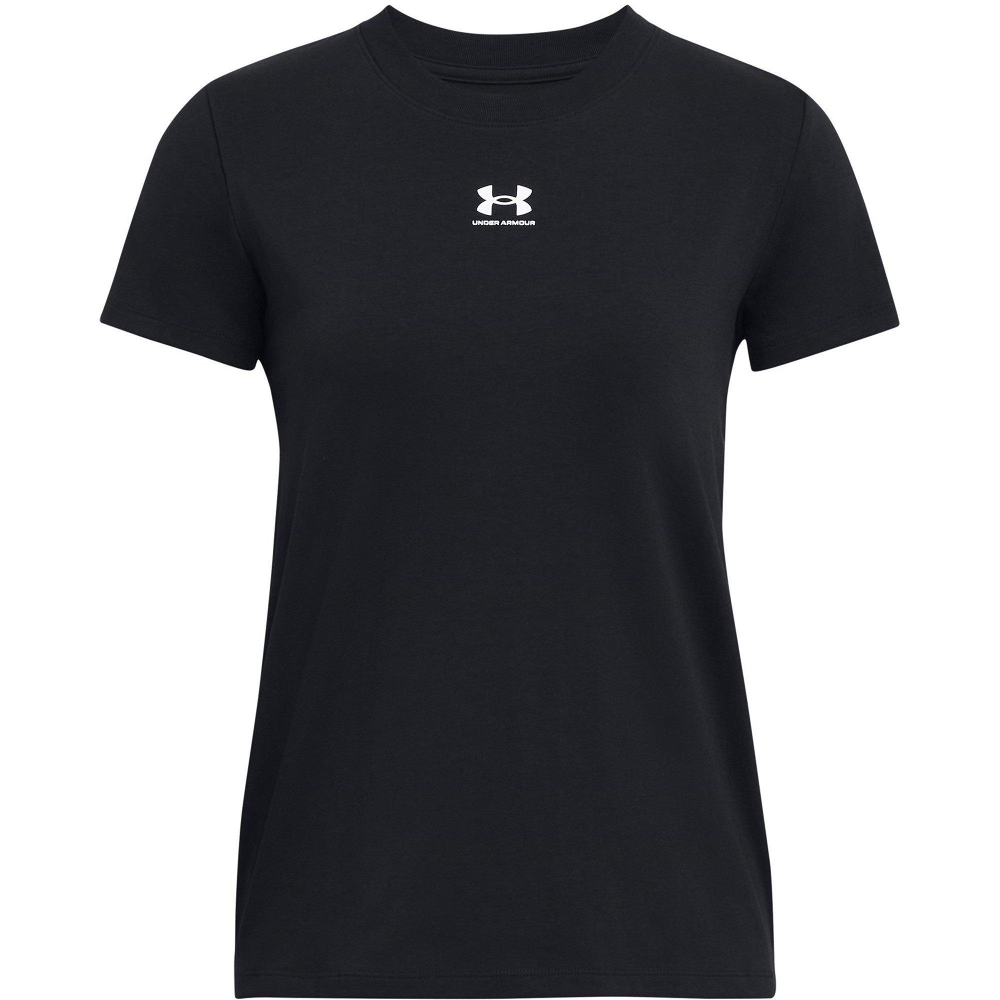 Under Armour Women's Rival Core Short Sleeve - Black - 10 (S)