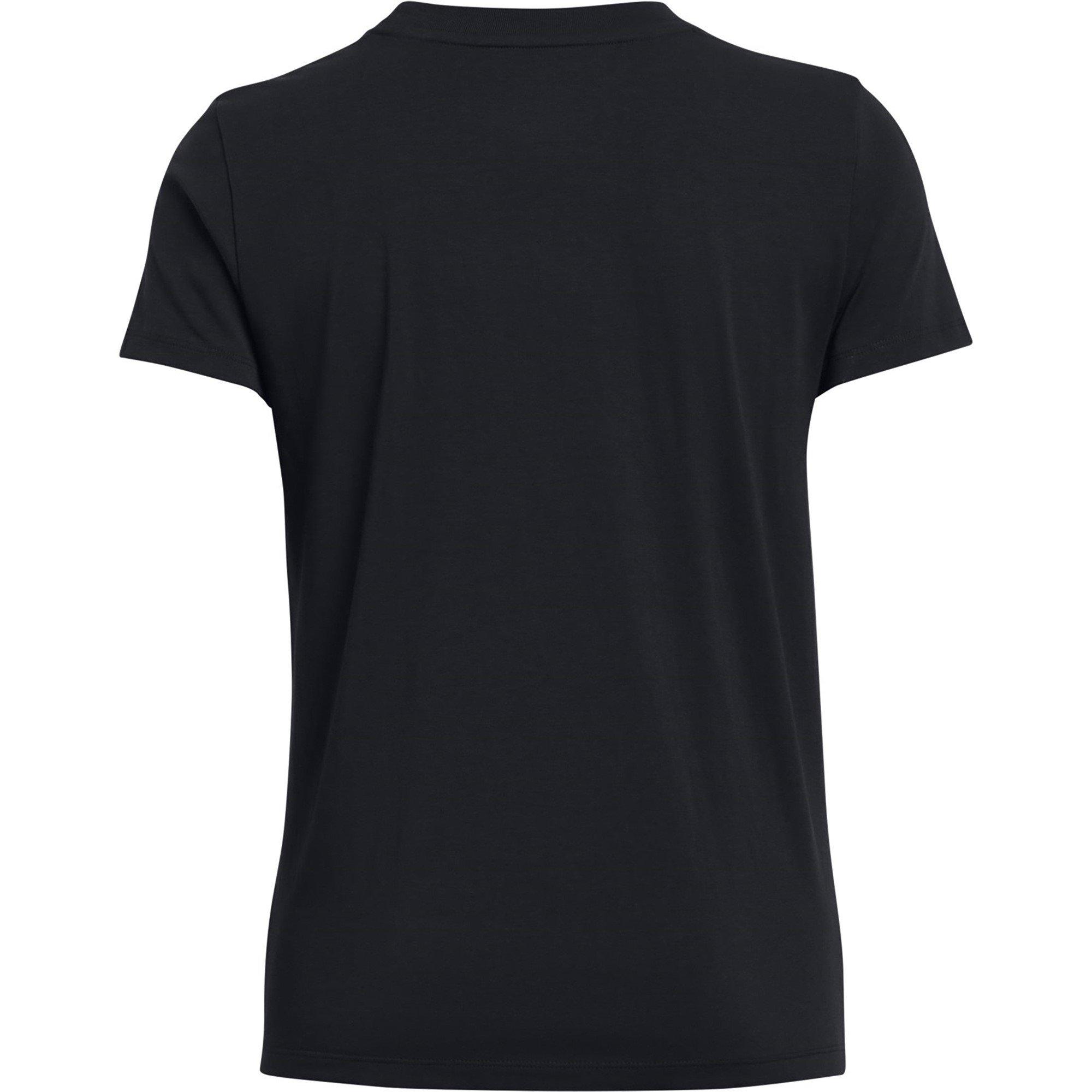 Black - Under Armour - Rival Core Short Sleeve Womens - 2