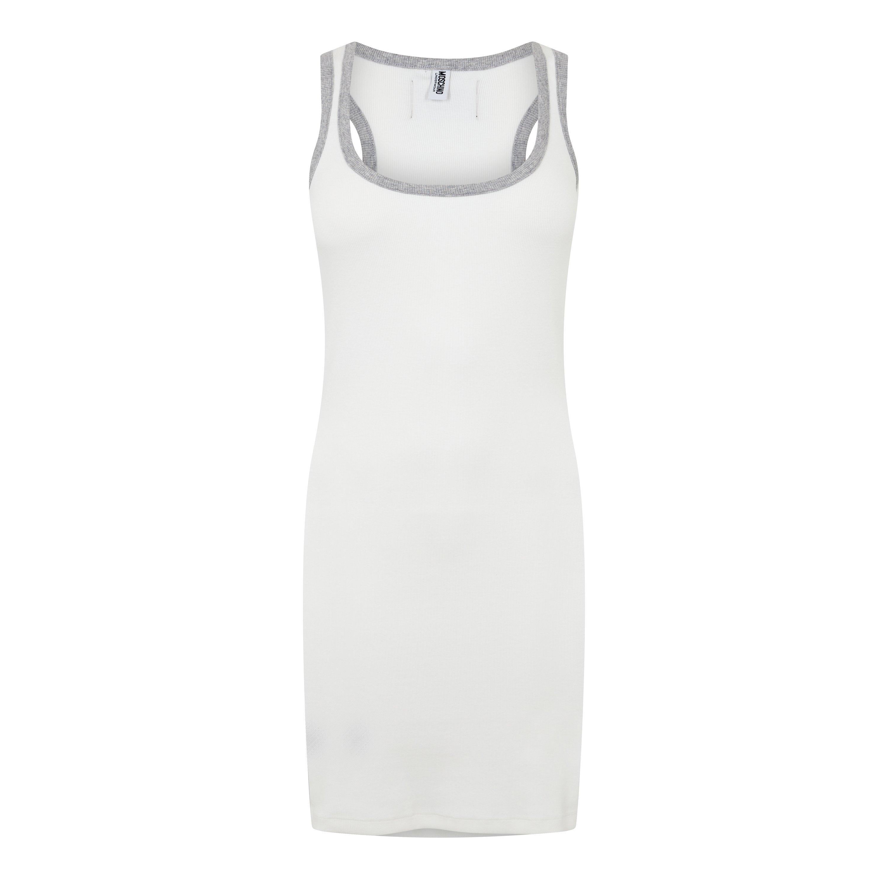 Fntsy White 1 - Moschino - Women's Petticoat Mini Dress - 1
