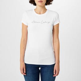 Armani Exchange Diamante Signature T Shirt