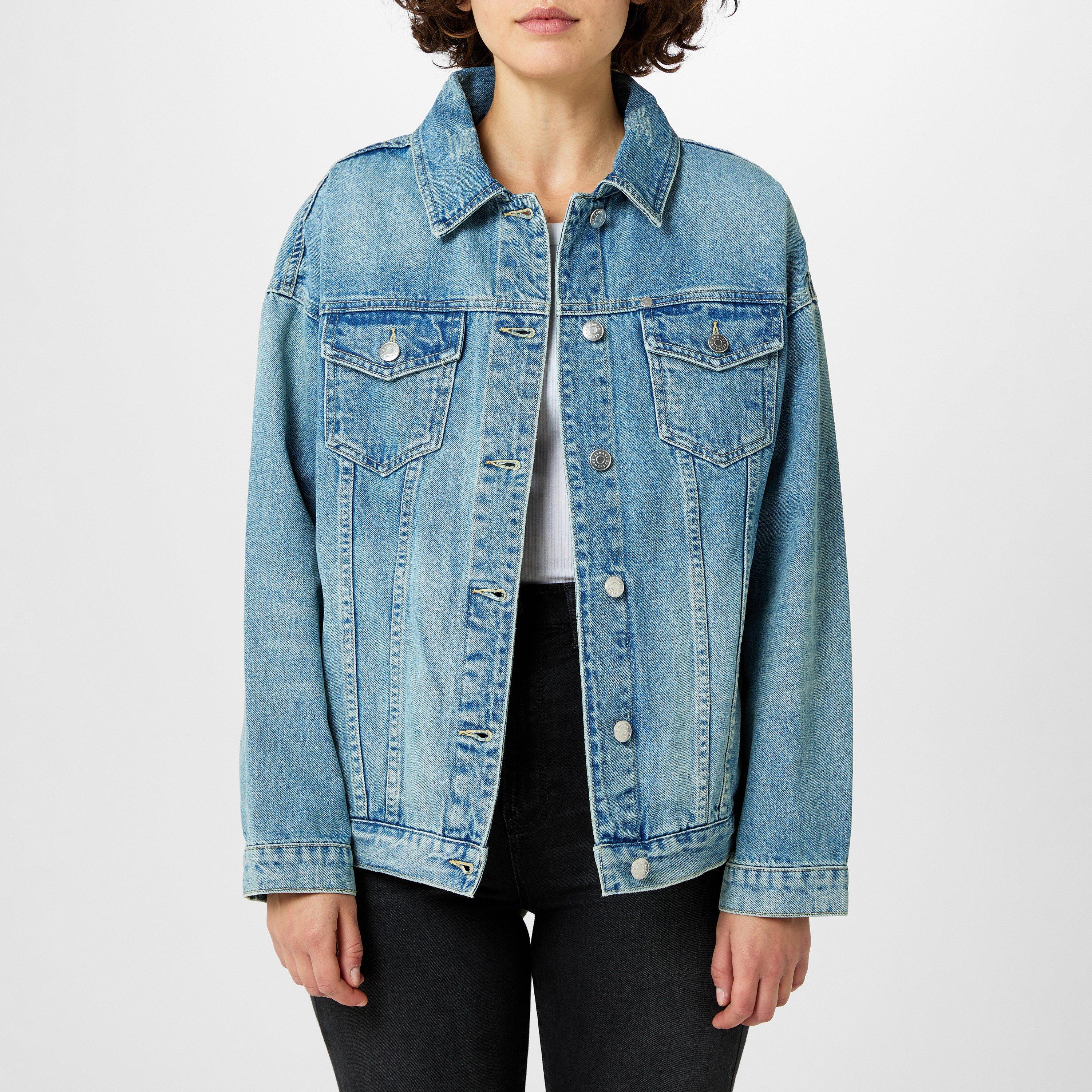 Midwash 150A - Armani Exchange - Women's Blouson Denim Jacket - 1