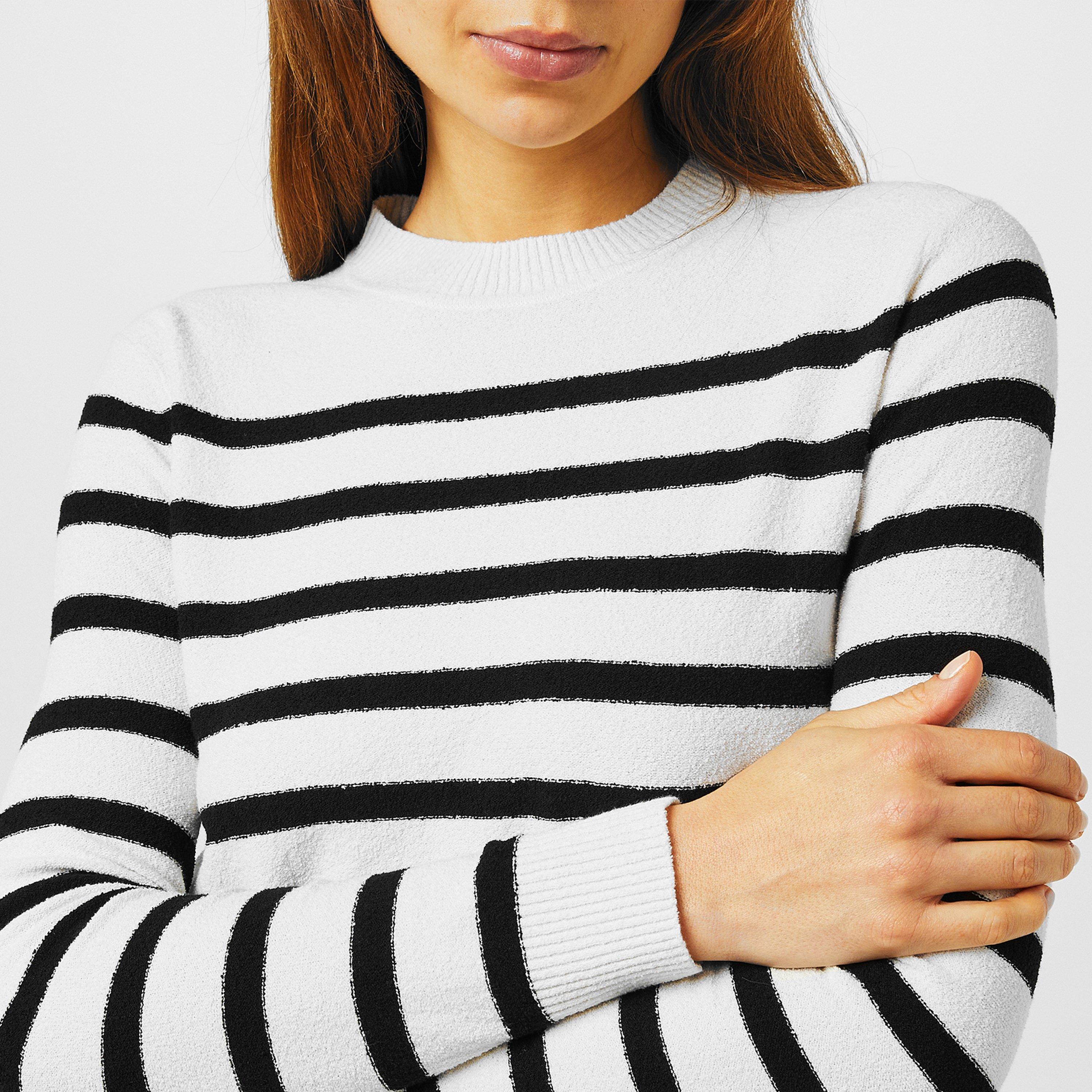 White 007 - Marella - Women's Serio Knitted Top - 3