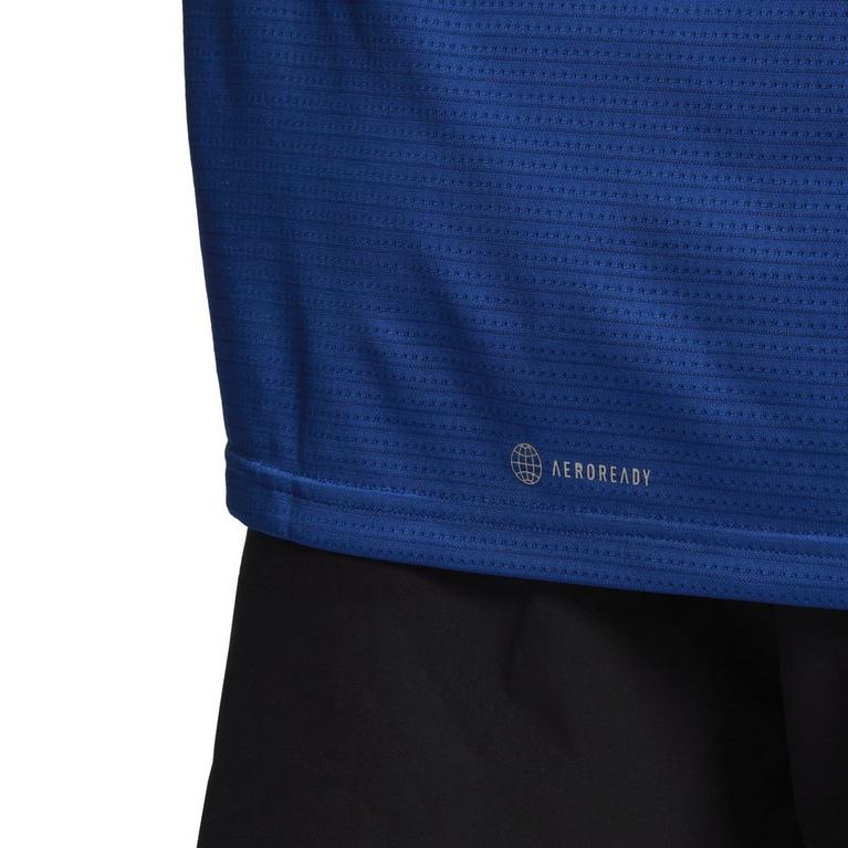 Royblu/Refsil - adidas - button front twill shirt - 6