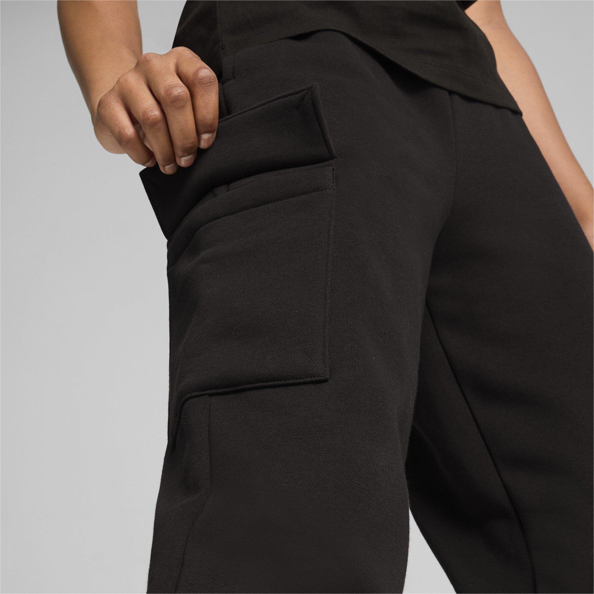 Zwart - Puma - Cargo Open Hem Fleece Joggers - 3