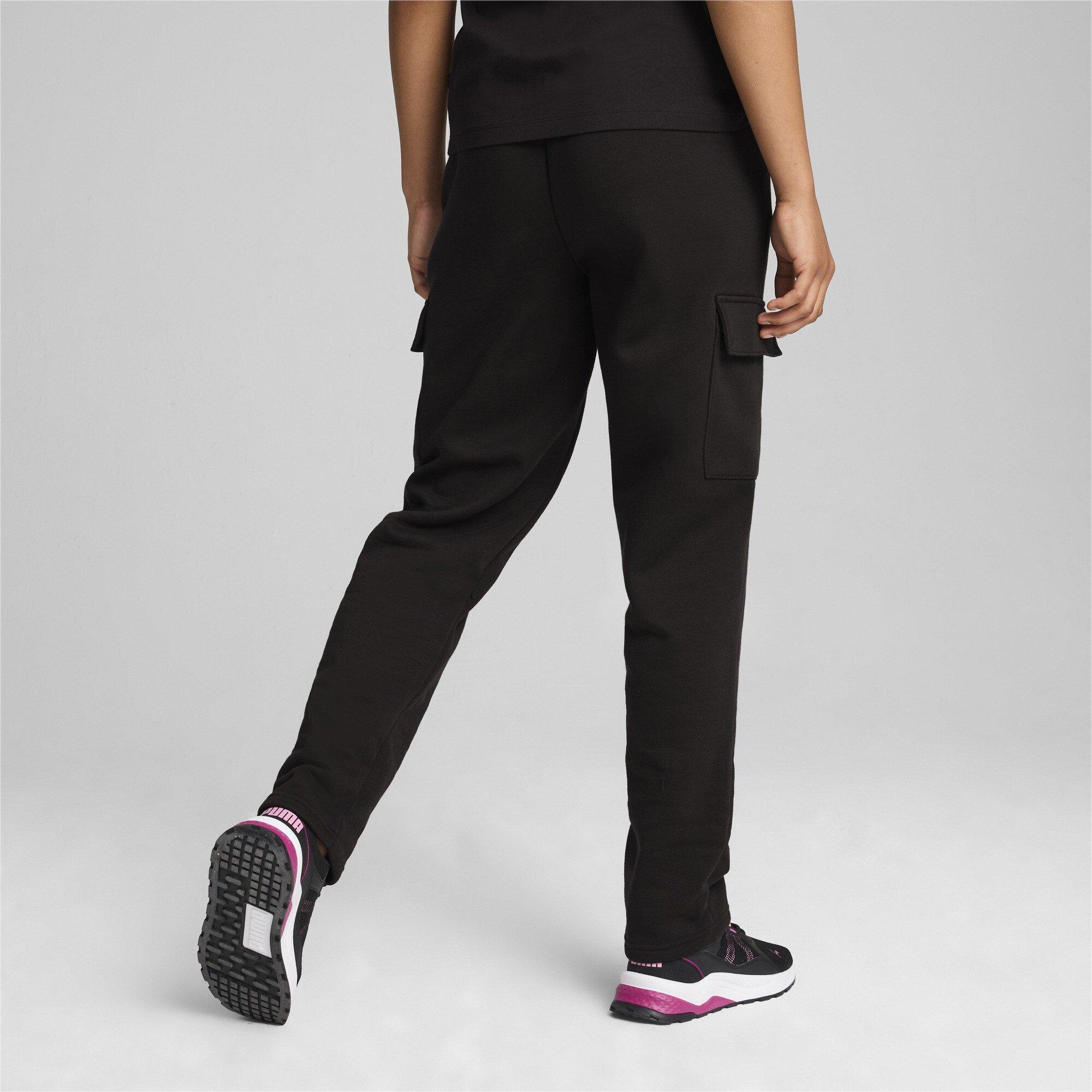 Zwart - Puma - Cargo Open Hem Fleece Joggers - 5